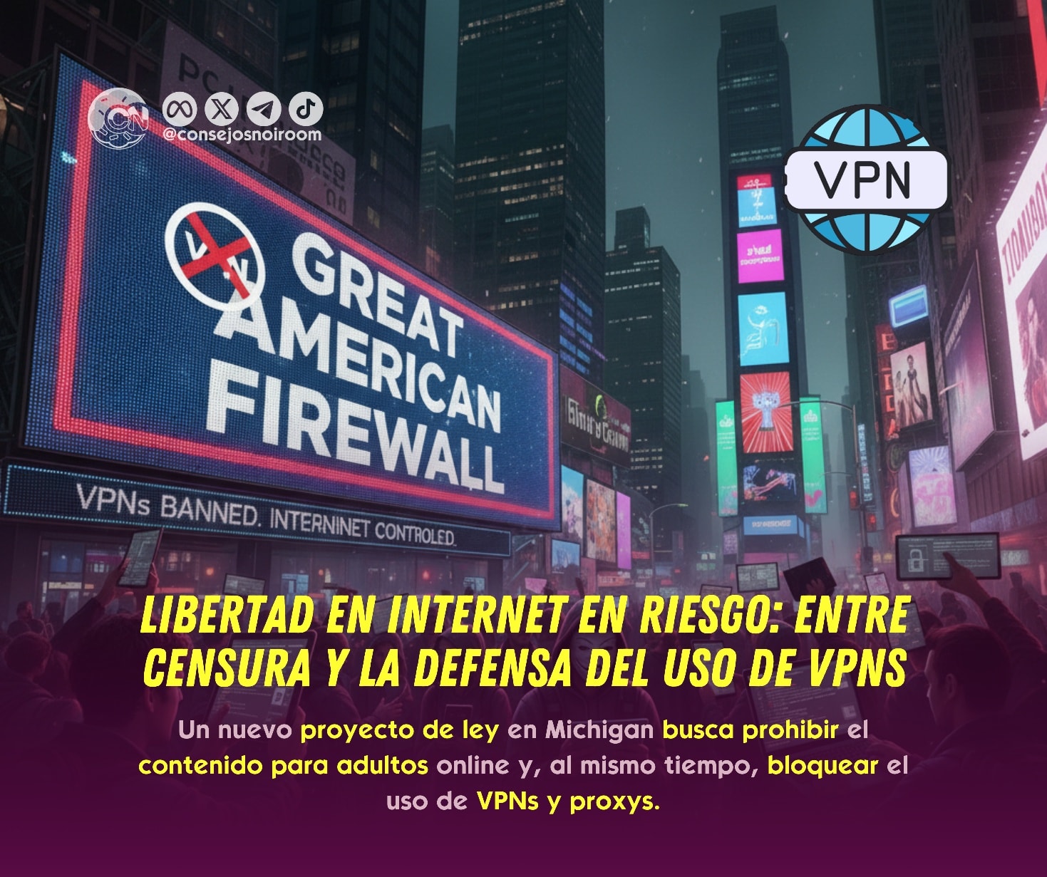 Consejos - 🚨 PRIVACIDAD DIGITAL EN RIESGO 🚨 Un nuevo proyecto de ley en ...