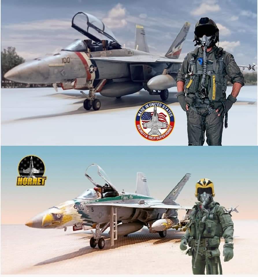 Another one for the Hornet collection. 1/72 Academy F/A-18C of VFA 94