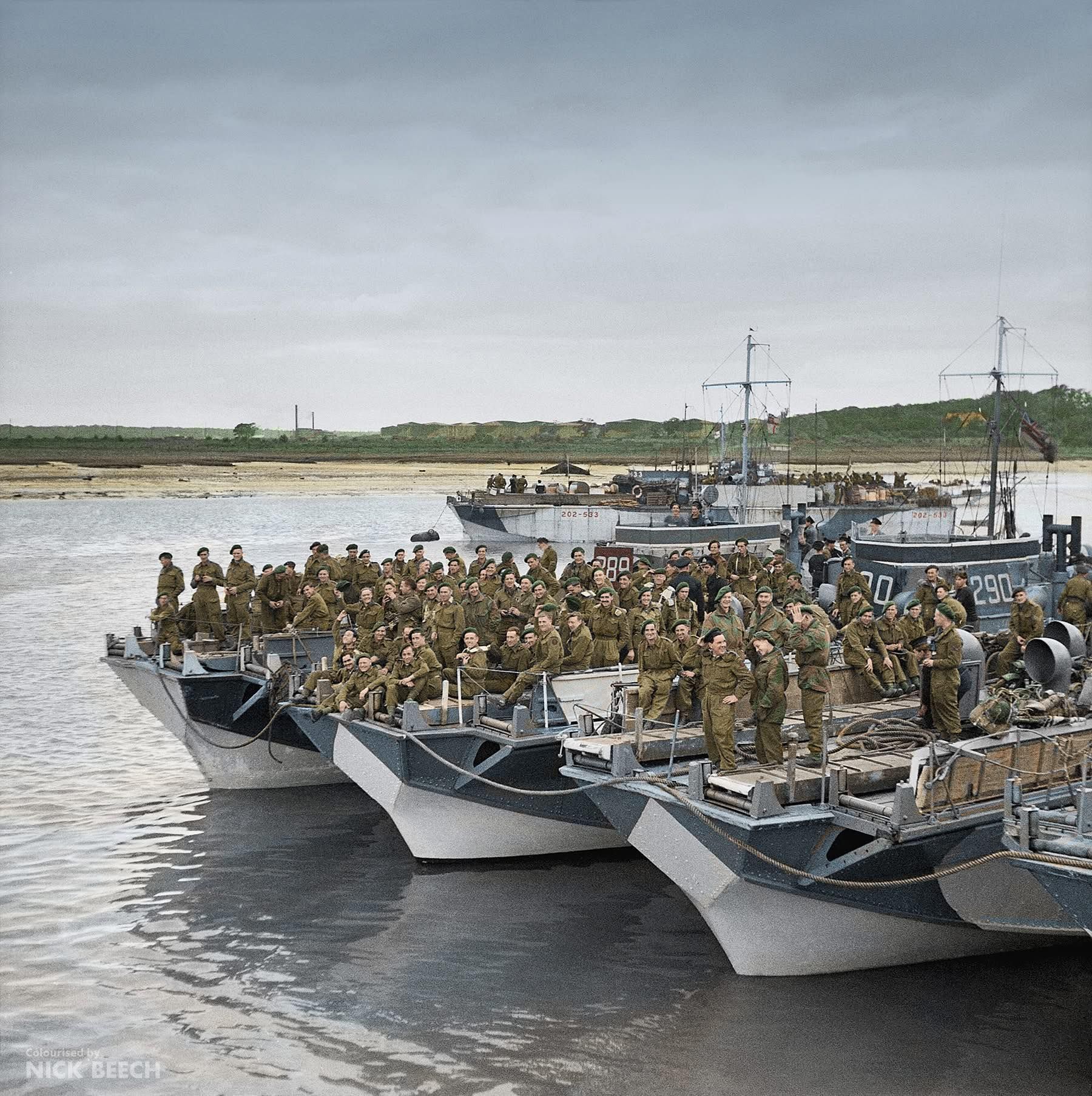 NavalHistoria - On 3 June 1944, commandos of the 1st Special Service ...