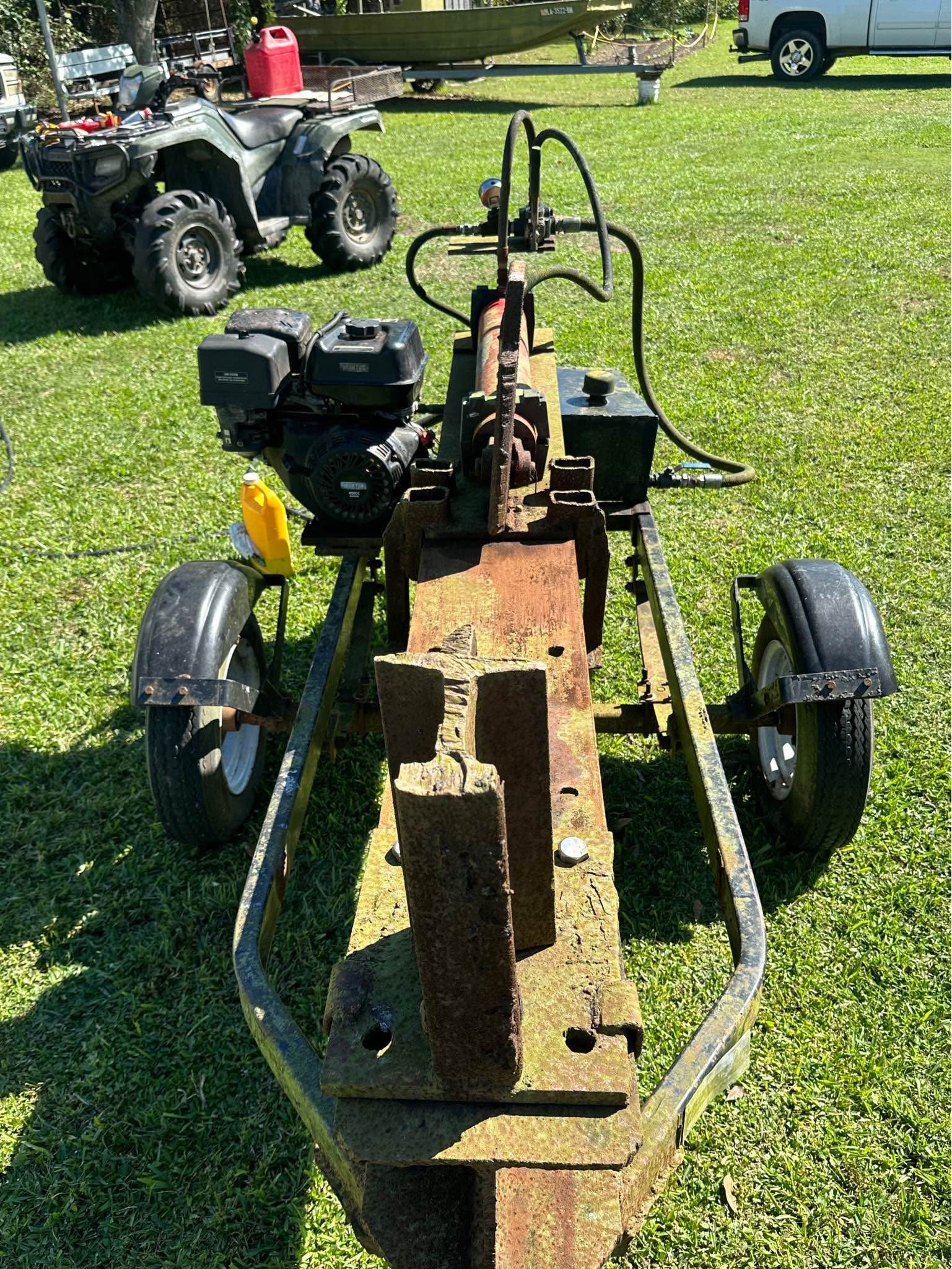 Log splitter rim crusher - Log Splitters - Ama, Louisiana | Facebook ...