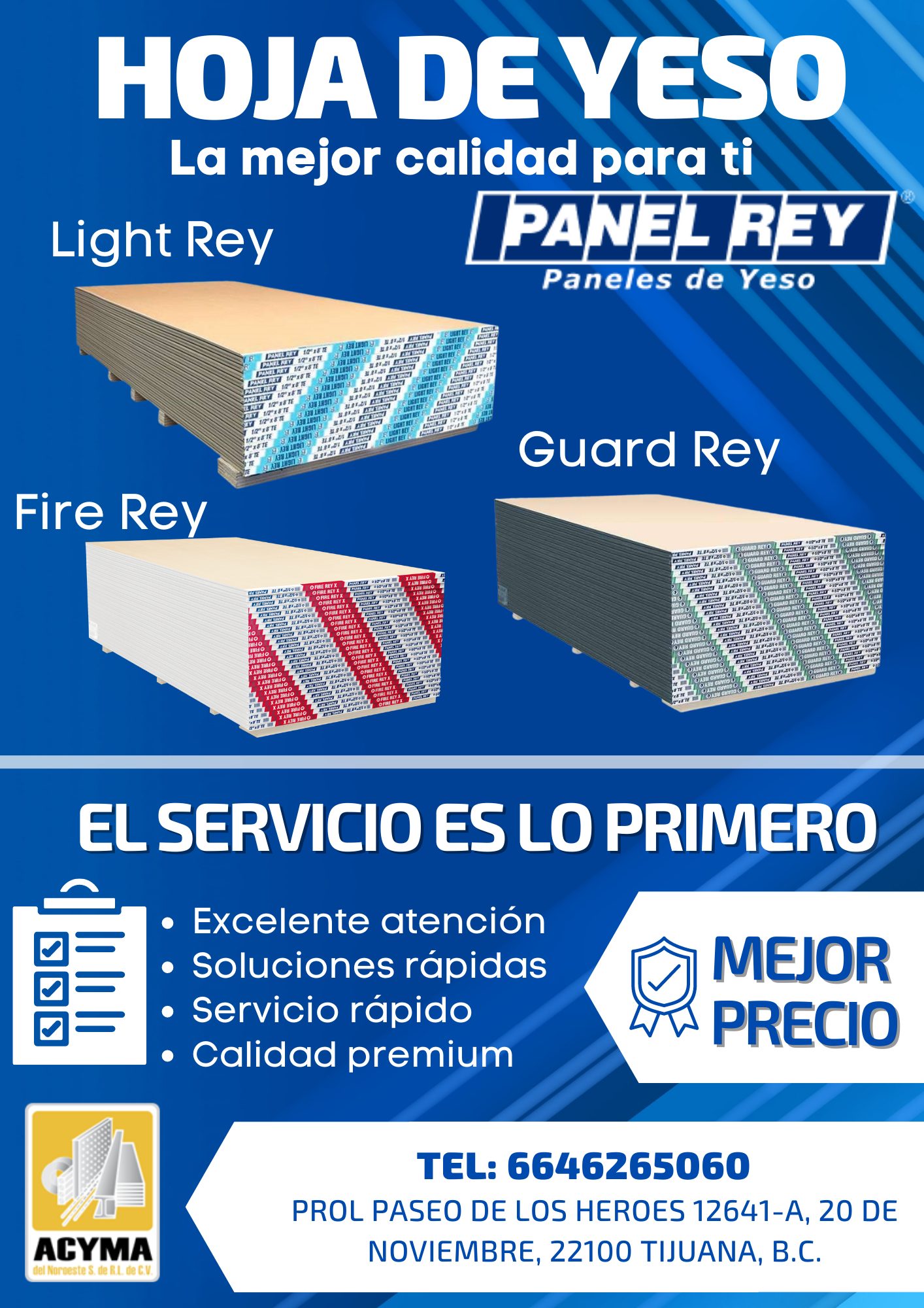 ACYMA - #ACYMA te muestra la variedad de hojas Panel Rey que puedes ...
