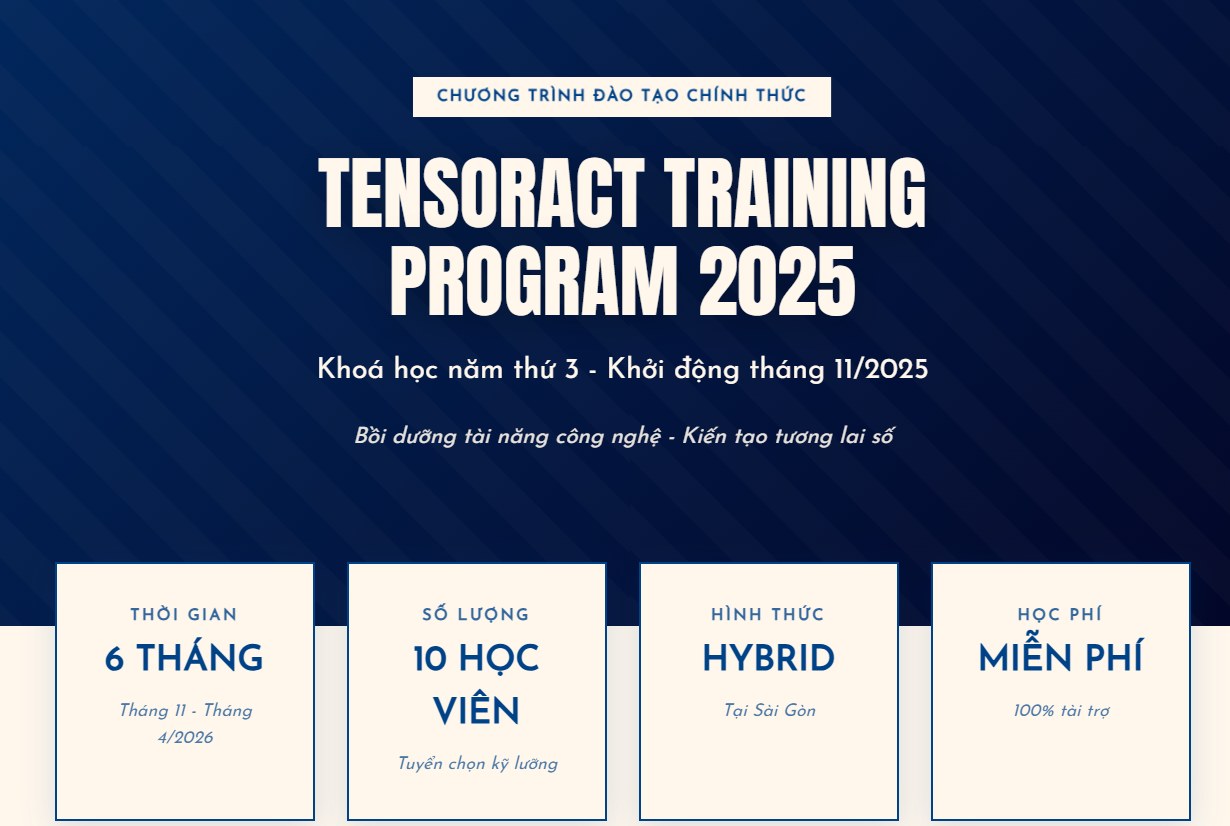 Tensoract | Ho Chi Minh City
