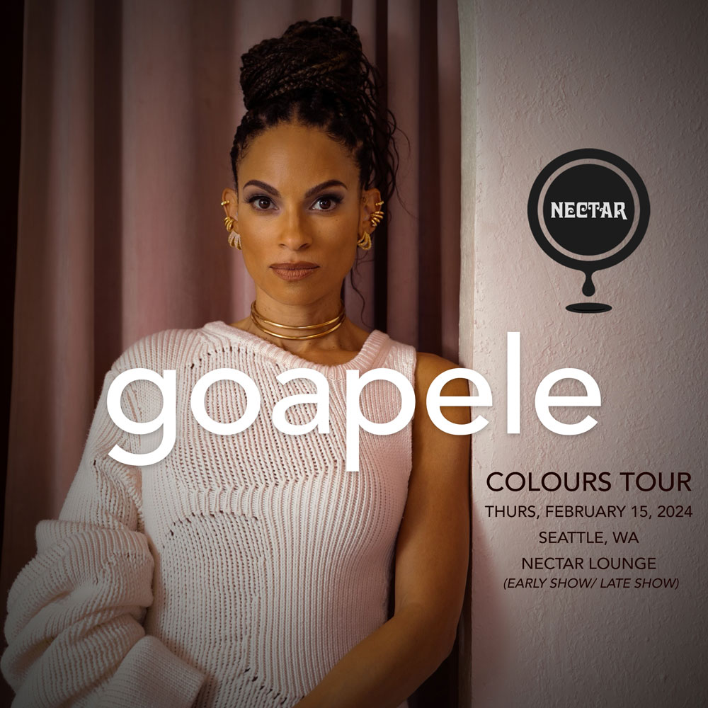 R&B artist performs at Nectar Lounge Seattle on March 10, 2027