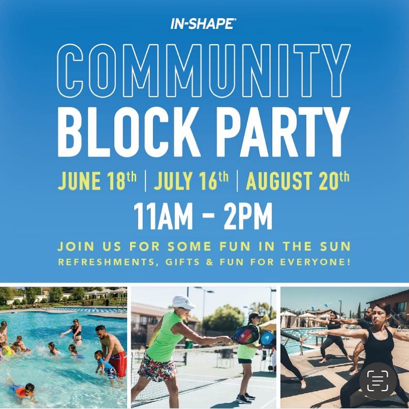 In-Shape Fitness Clubs - Come celebrate summer with our first Community ...
