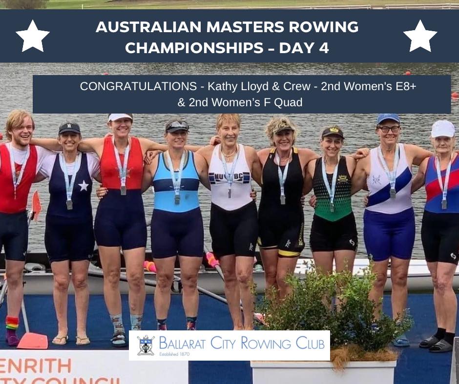 AND THAT’S A WRAP! The final... - Ballarat City Rowing Club