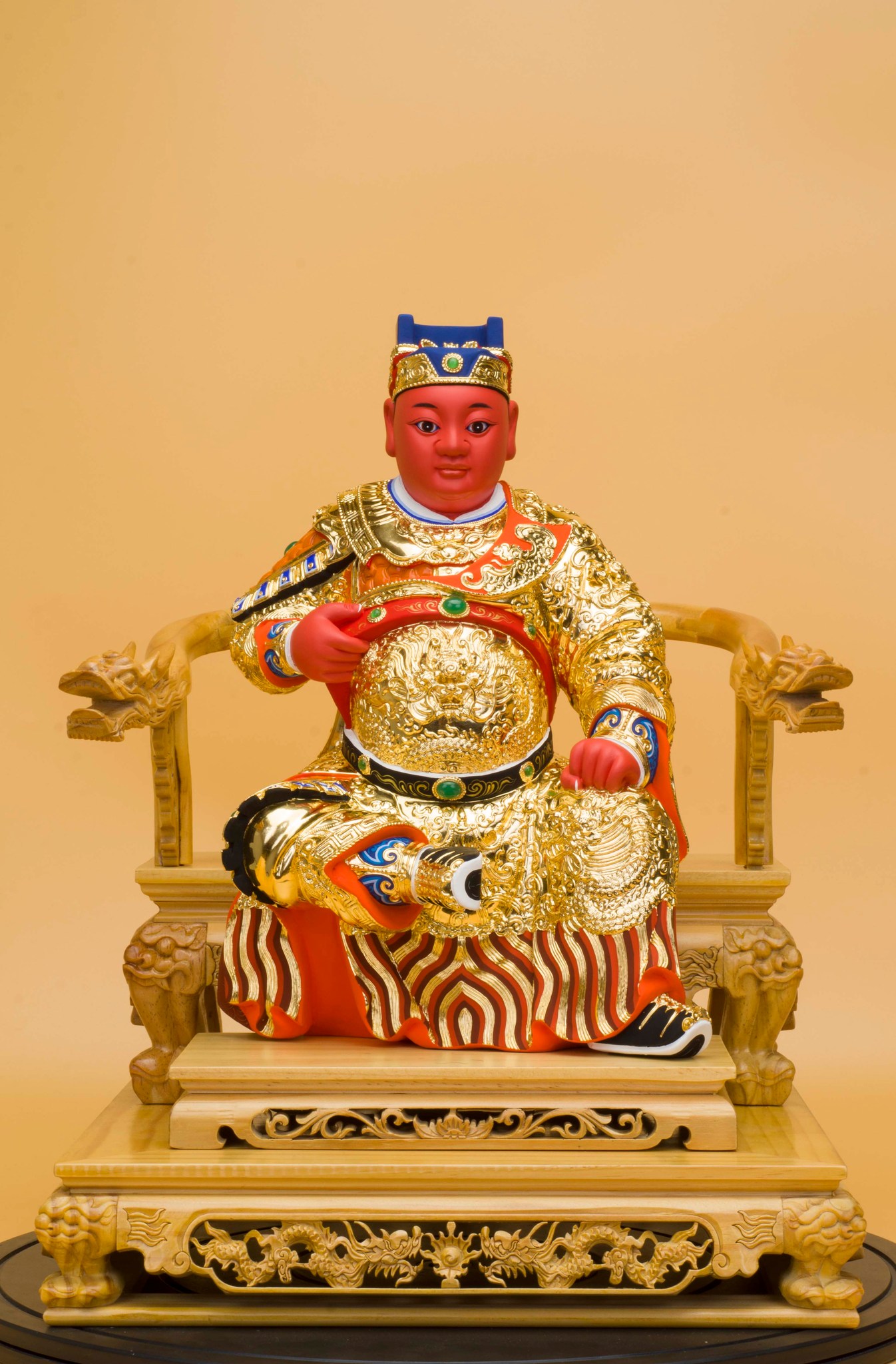 結緣佛具 - 一尺 拖尺三 廣澤尊王 細綫精工。
