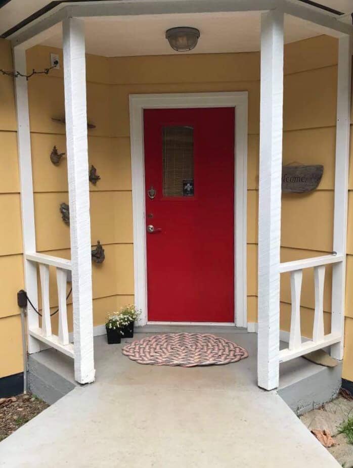 This charming portico on Southern... - 2nd Chance RopeWorks
