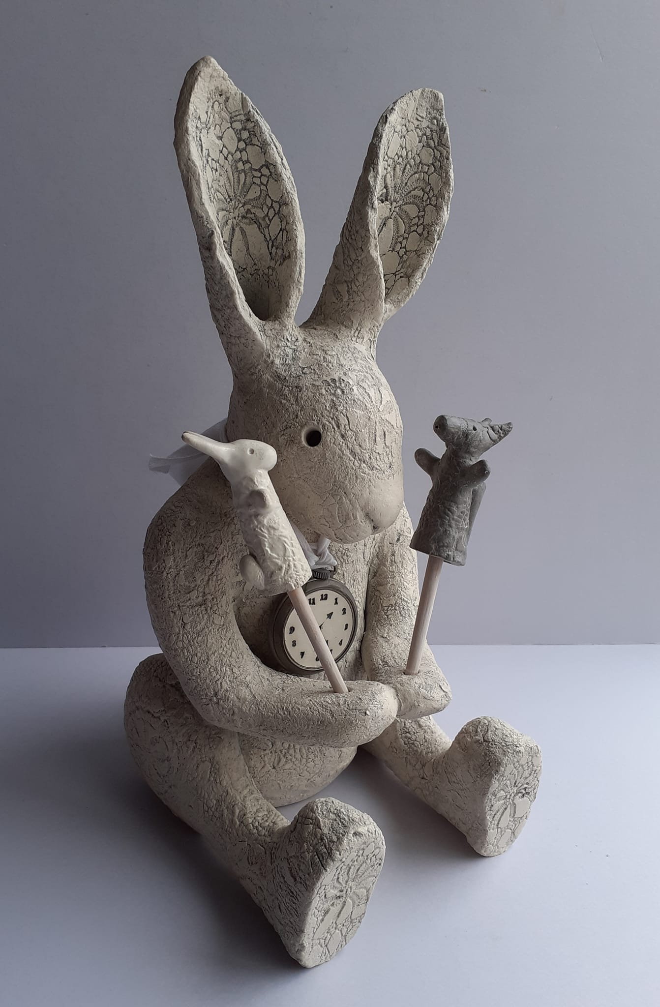 White rabbits for the first of... - Jackie Needham Ceramics | Facebook