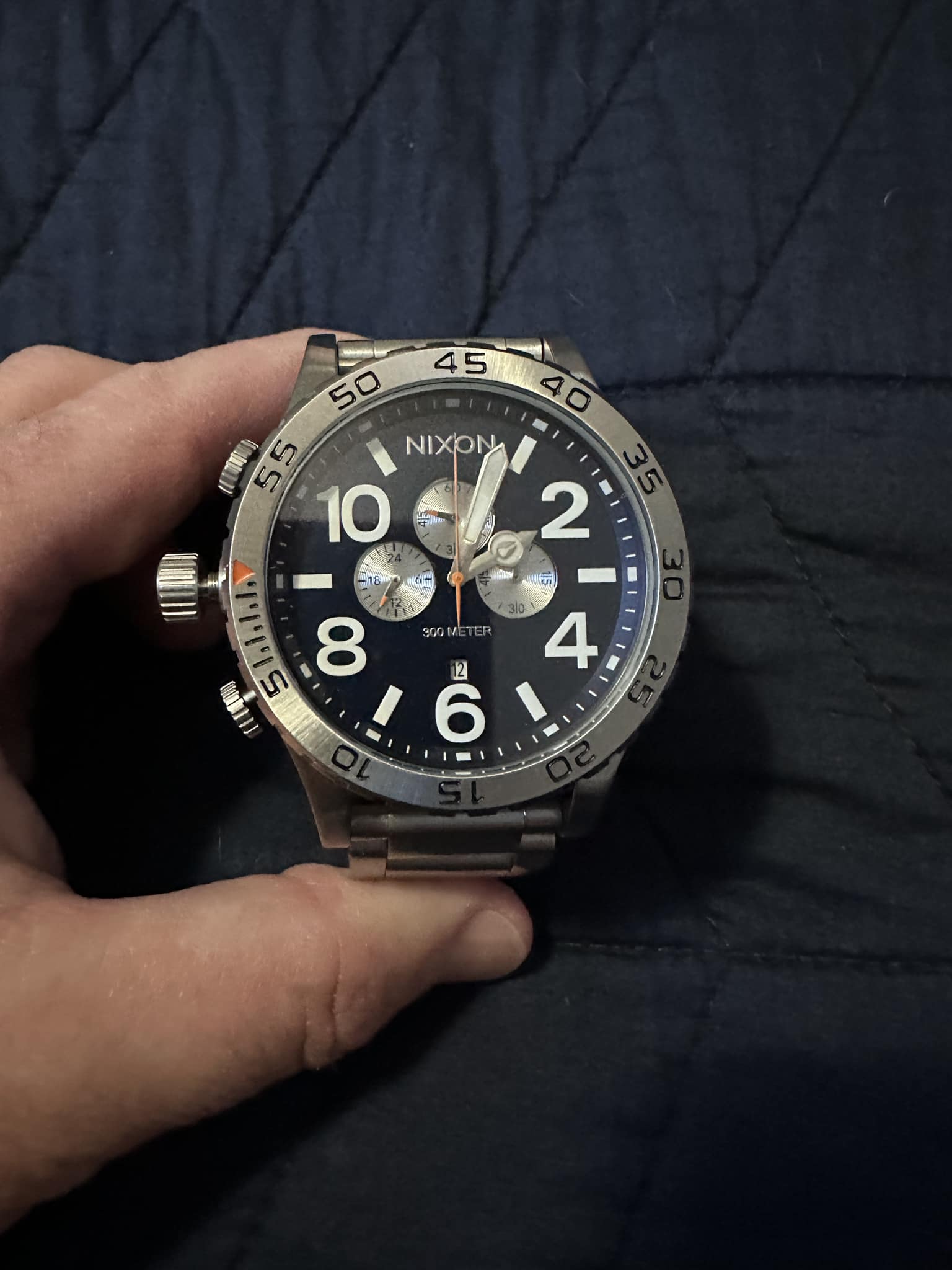 ? Nixon 51-30 TITANIUM ?? Swiss Movement rococo.nixon www 