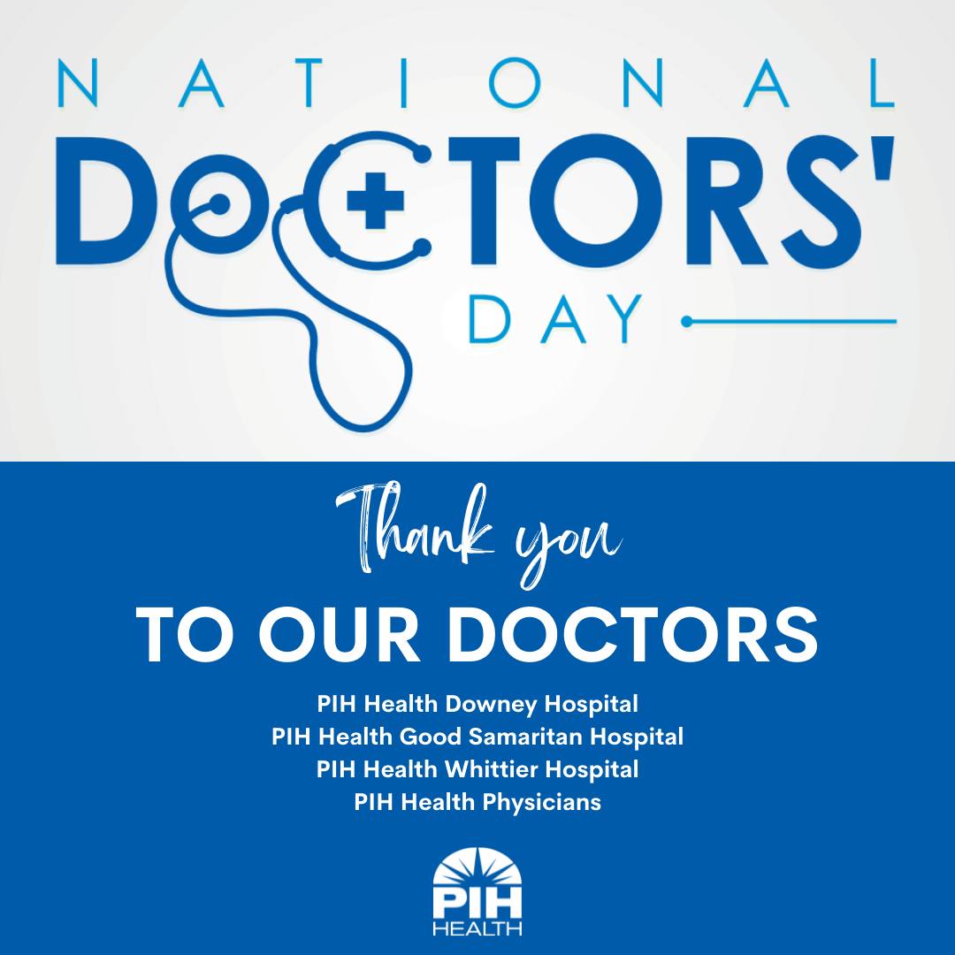 PIH Health - Happy Doctors’ Day! Today we celebrate our...