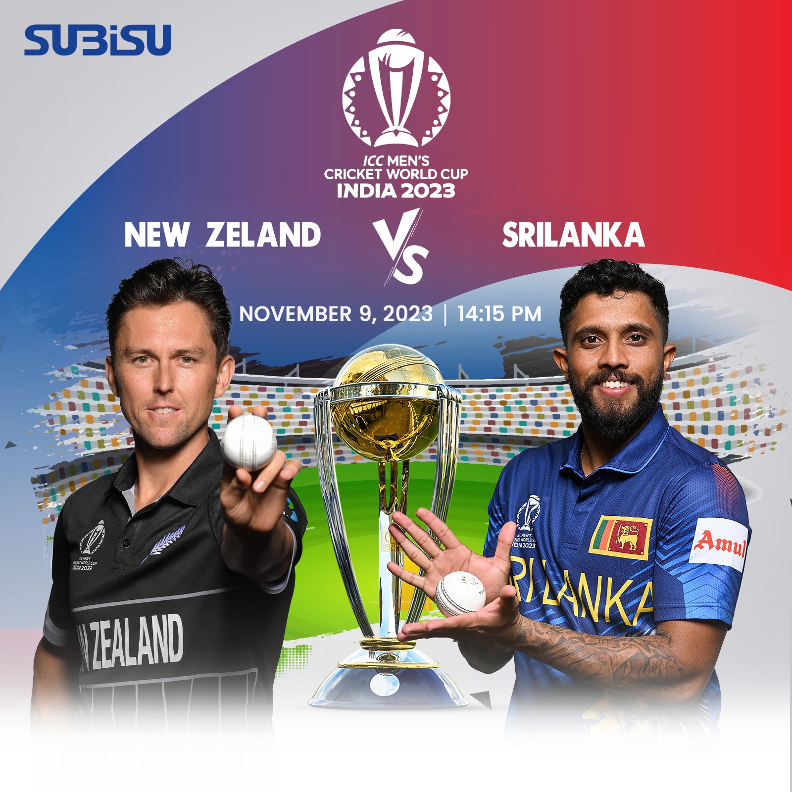 Subisu - 🏏 A match set to dazzle! New Zealand takes on... | Facebook