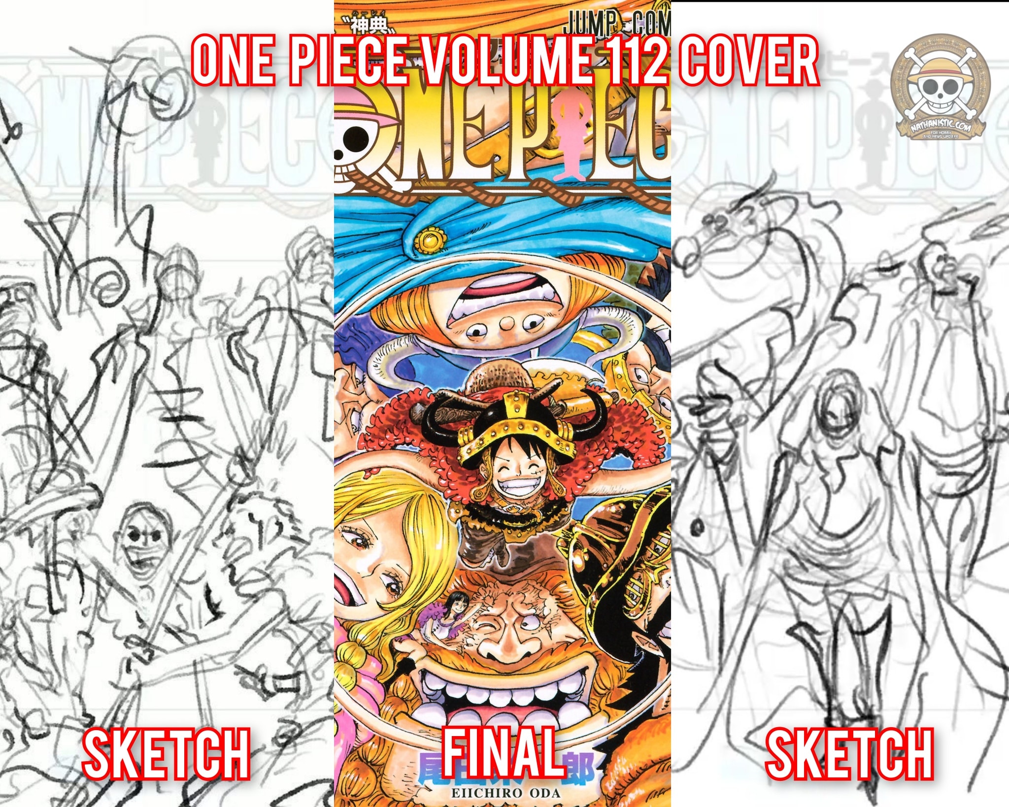 Final HD Version of the cover of One Piece Volume 112!!! 🔥 The