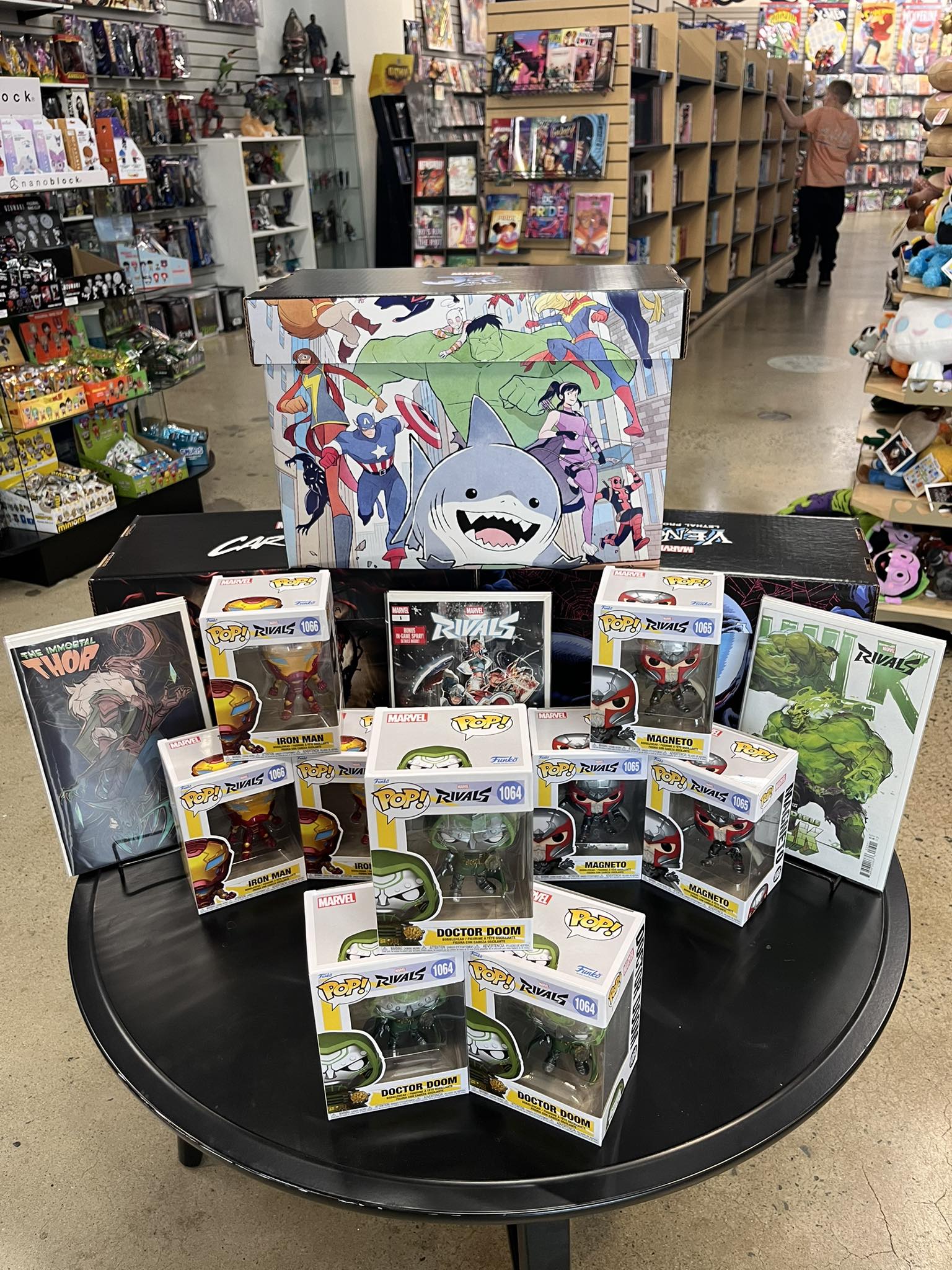 Jarvis, go pickup those pops! Marvel Rivals Funko Pops have