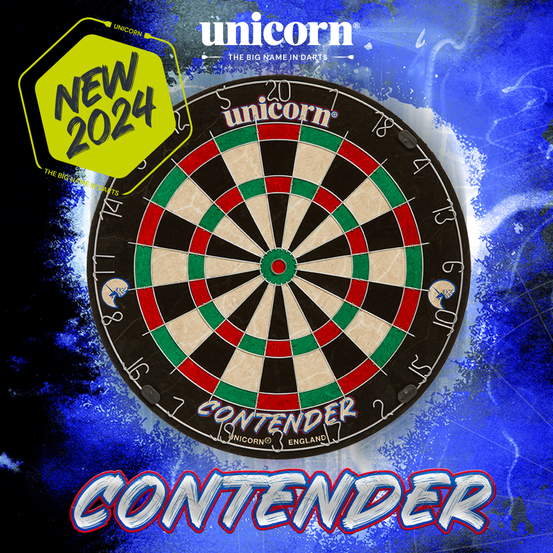 DARTSLIVE カード unicorn 2024 New 2024 Contender Dartboard! 🎯 The Unicorn Contender Board is