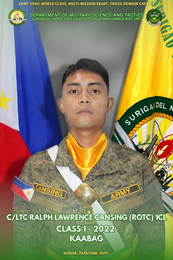 Surigao del Norte State University Main Campus- DMST ROTC Unit added a ...