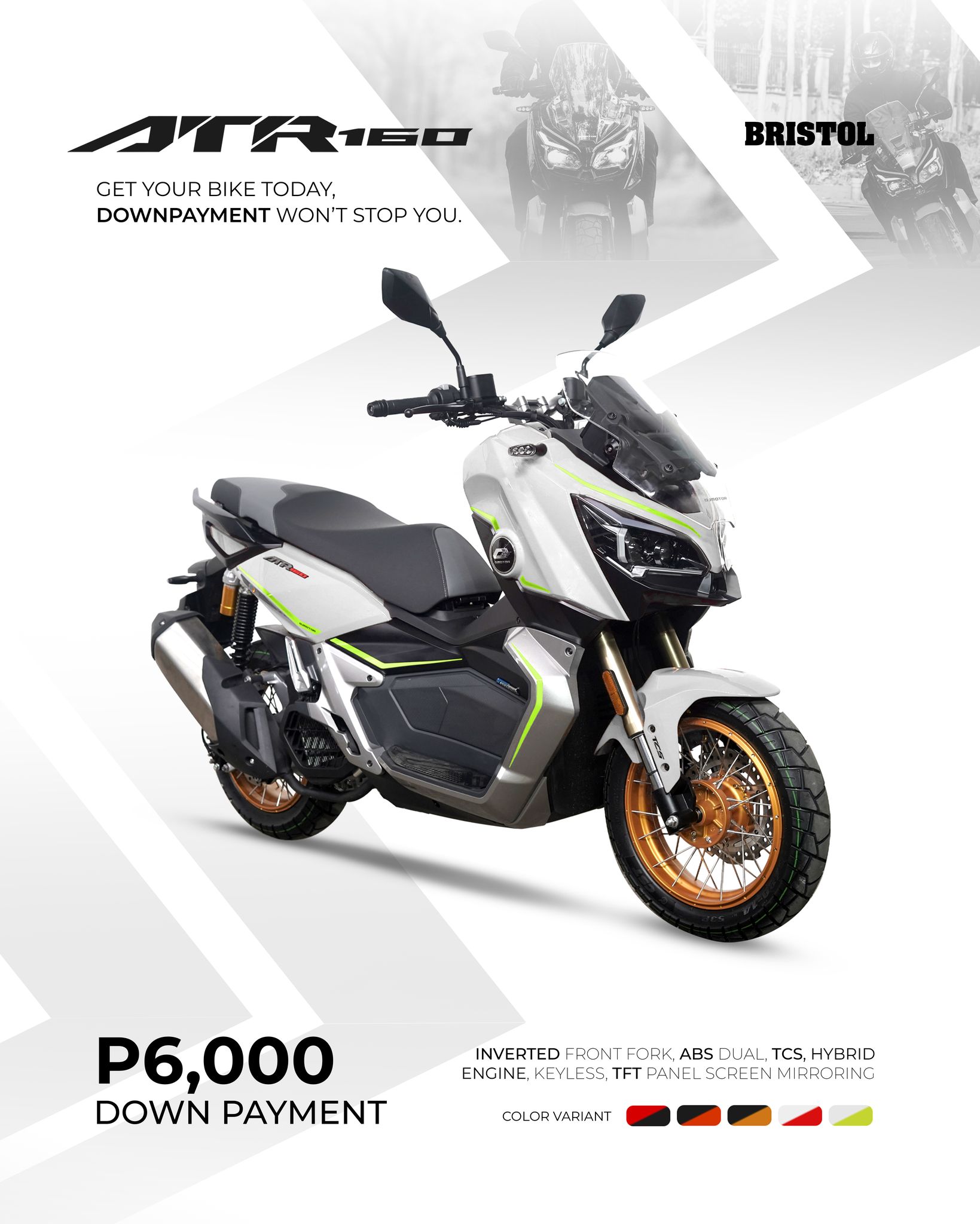 QJMotor Philippines | Own the ATR 160 for as low as ₱6,000 downpayment ...