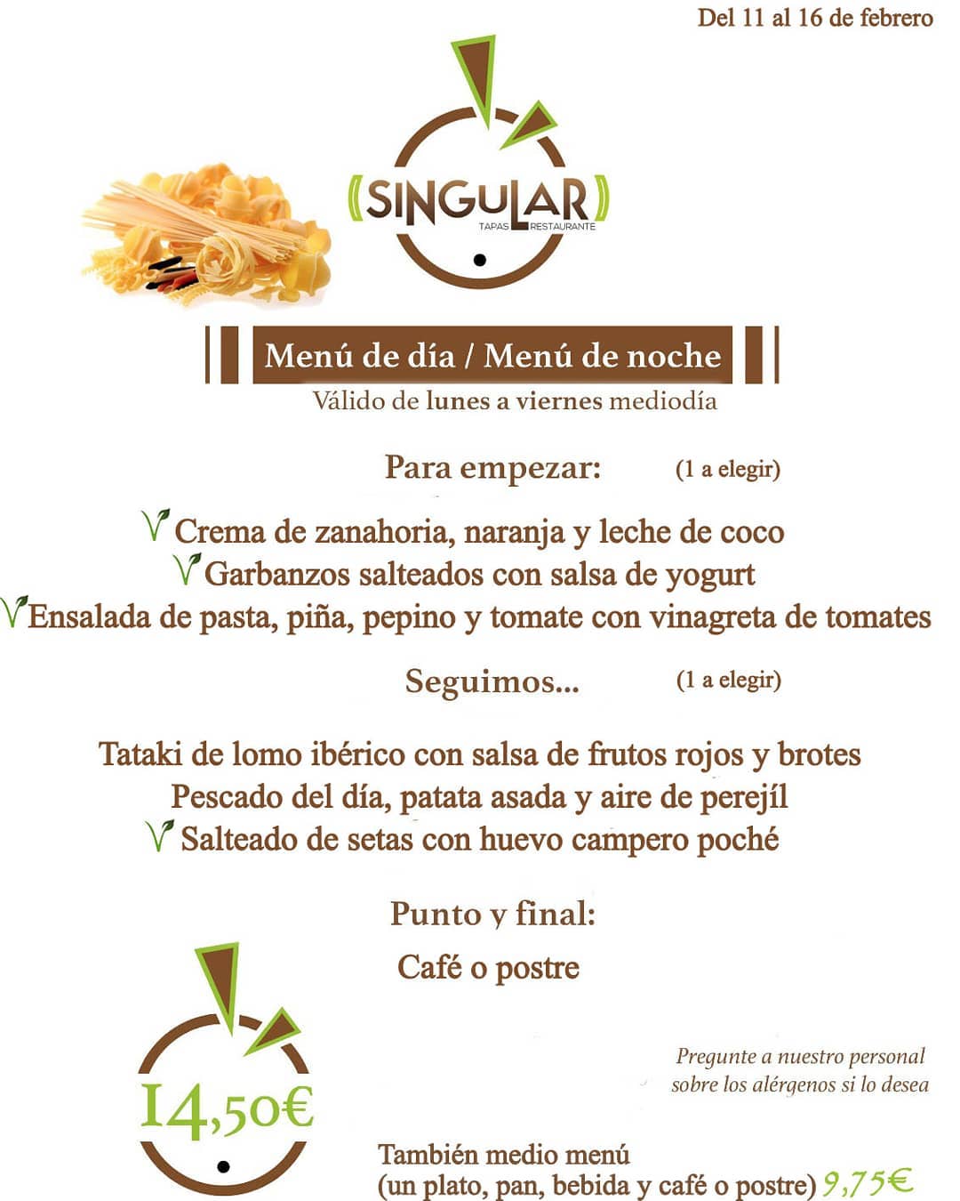 Singular Salamanca - Nuestro menú semanal llega cargado de color 🎨 ...