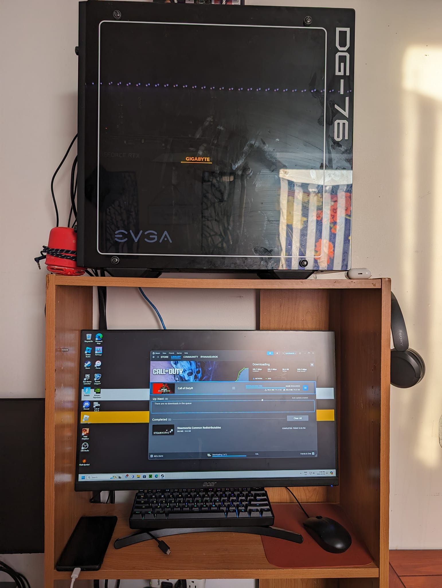 What upgrades are recommended for a Ryzen 5 5600G and RX 6600 PC 