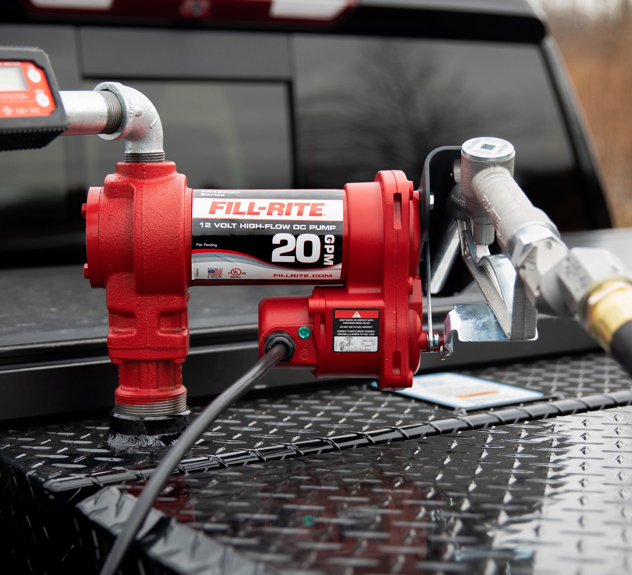 Fill-Rite - The FR4219H model is a 12V DC, 20 GPM,... | Facebook