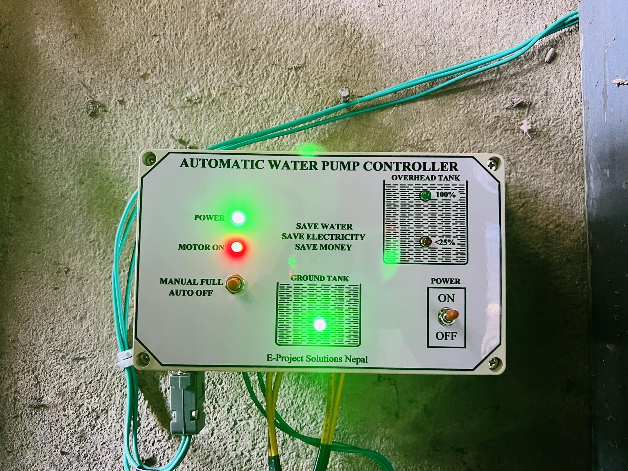 Automatic Water Pump Controller | Kathmandu