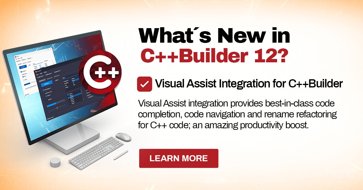 New in C++Builder 12: Visual... - Embarcadero Technologies
