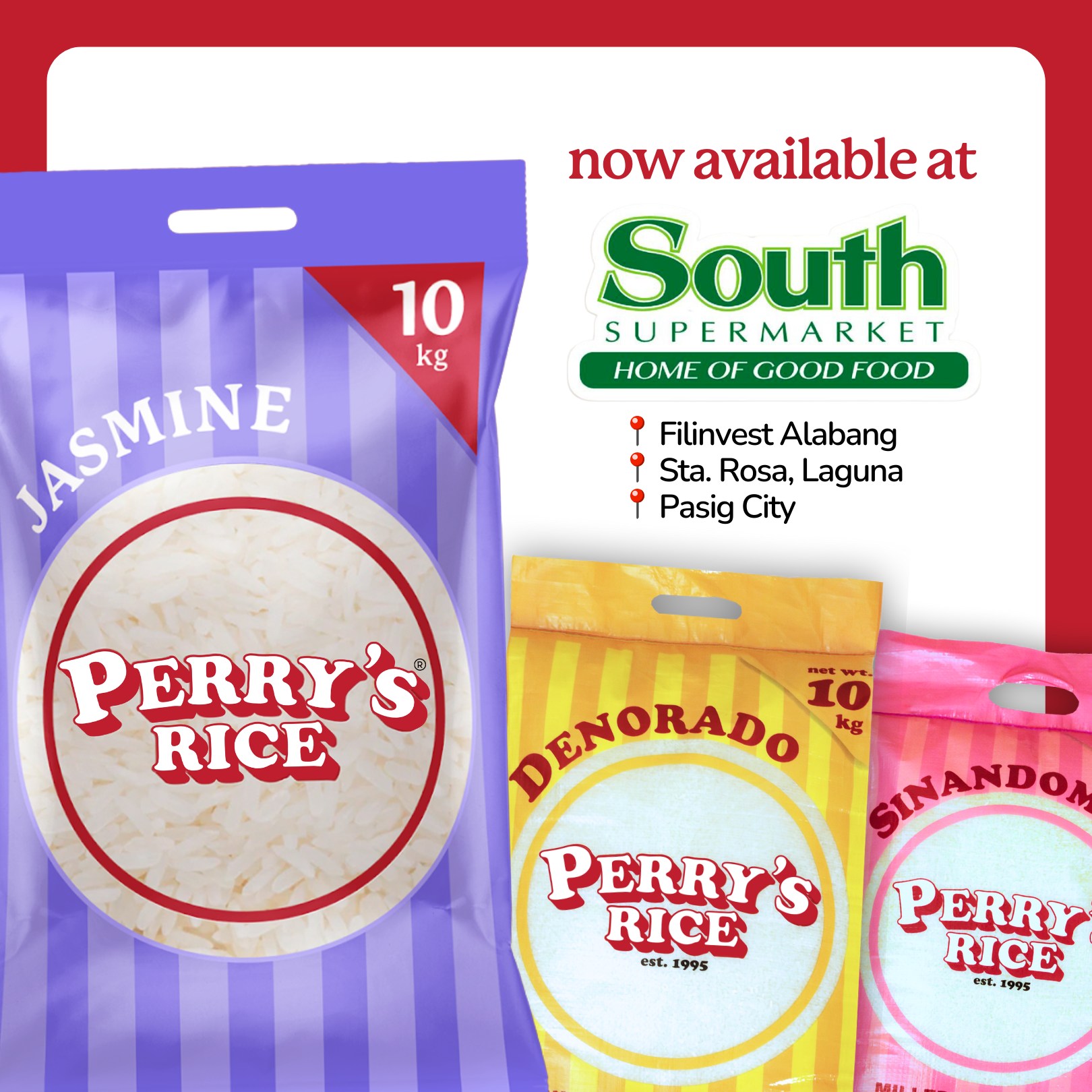 Perry's Rice - 📣🚨 NEW STORE ALERT 🚨📣 The long wait is... | Facebook