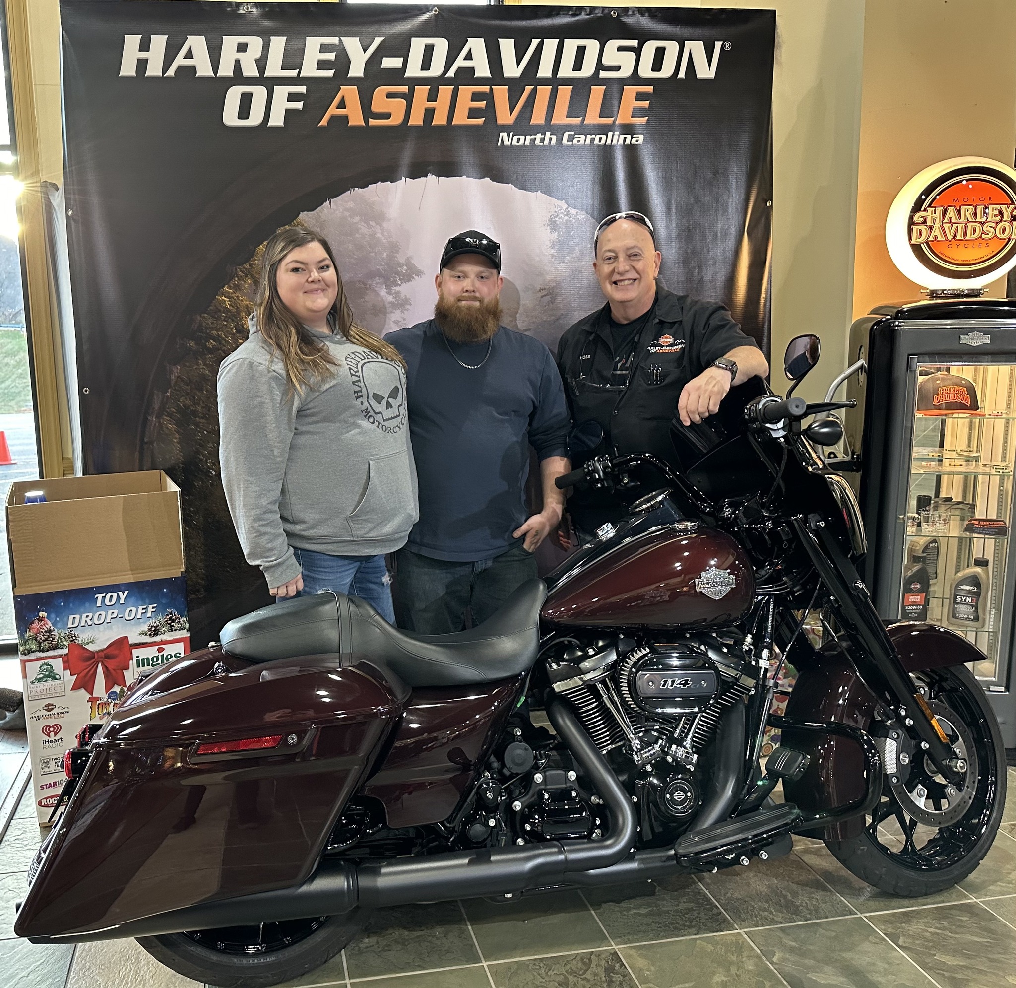 Emily and Chris rode off on... - Harley-Davidson of Asheville