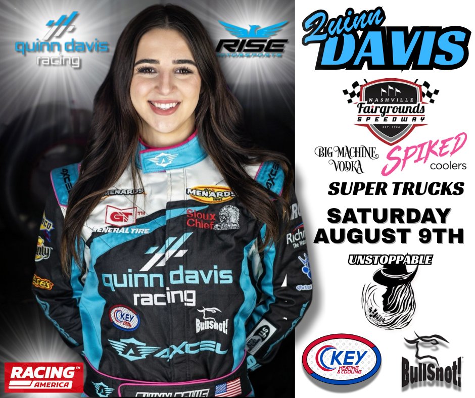 Best of luck to Quinn Davis Racing as... - Rise Motorsports | Facebook