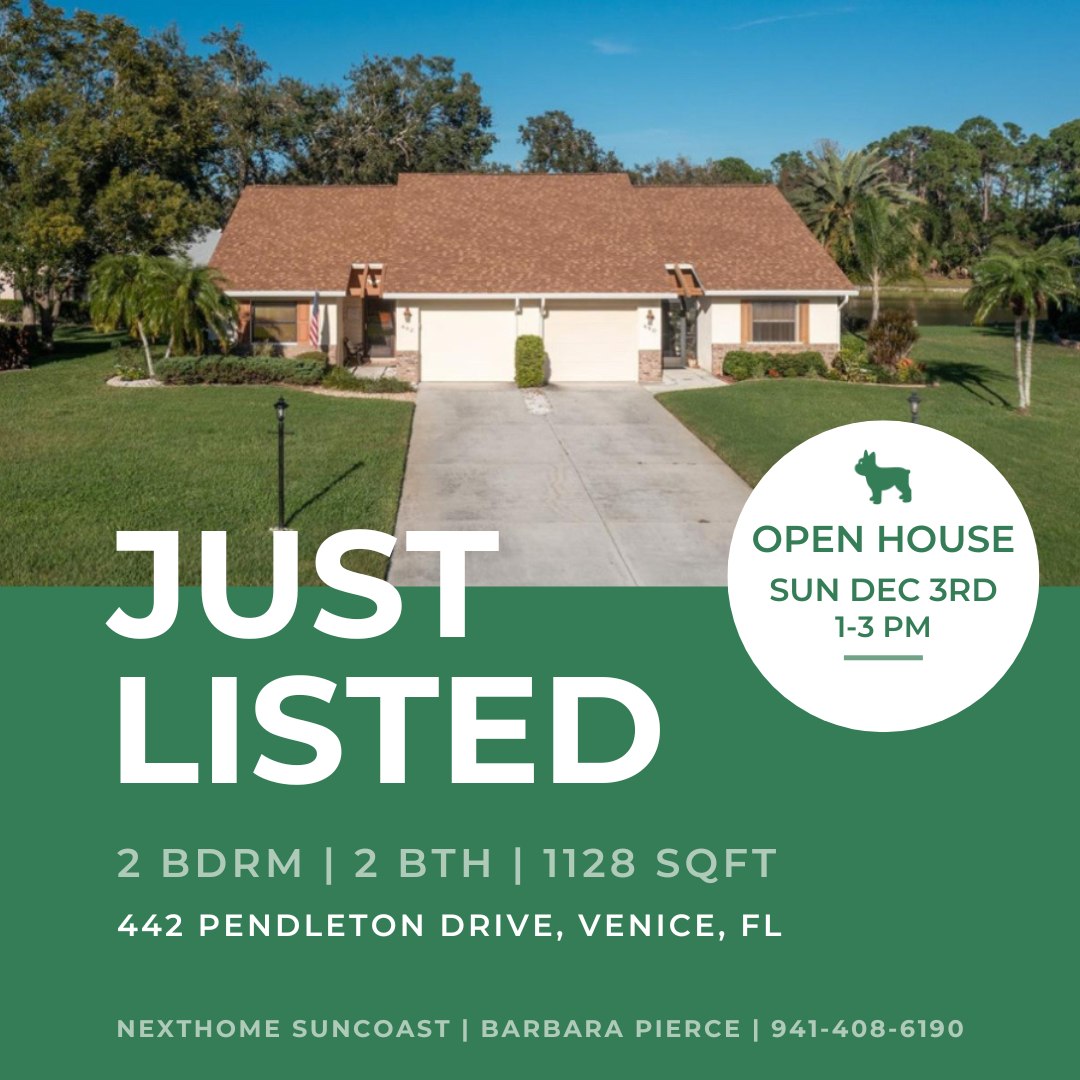 💥JUST LISTED💥 📍442 Pendleton Drive... - NextHome Suncoast | Facebook