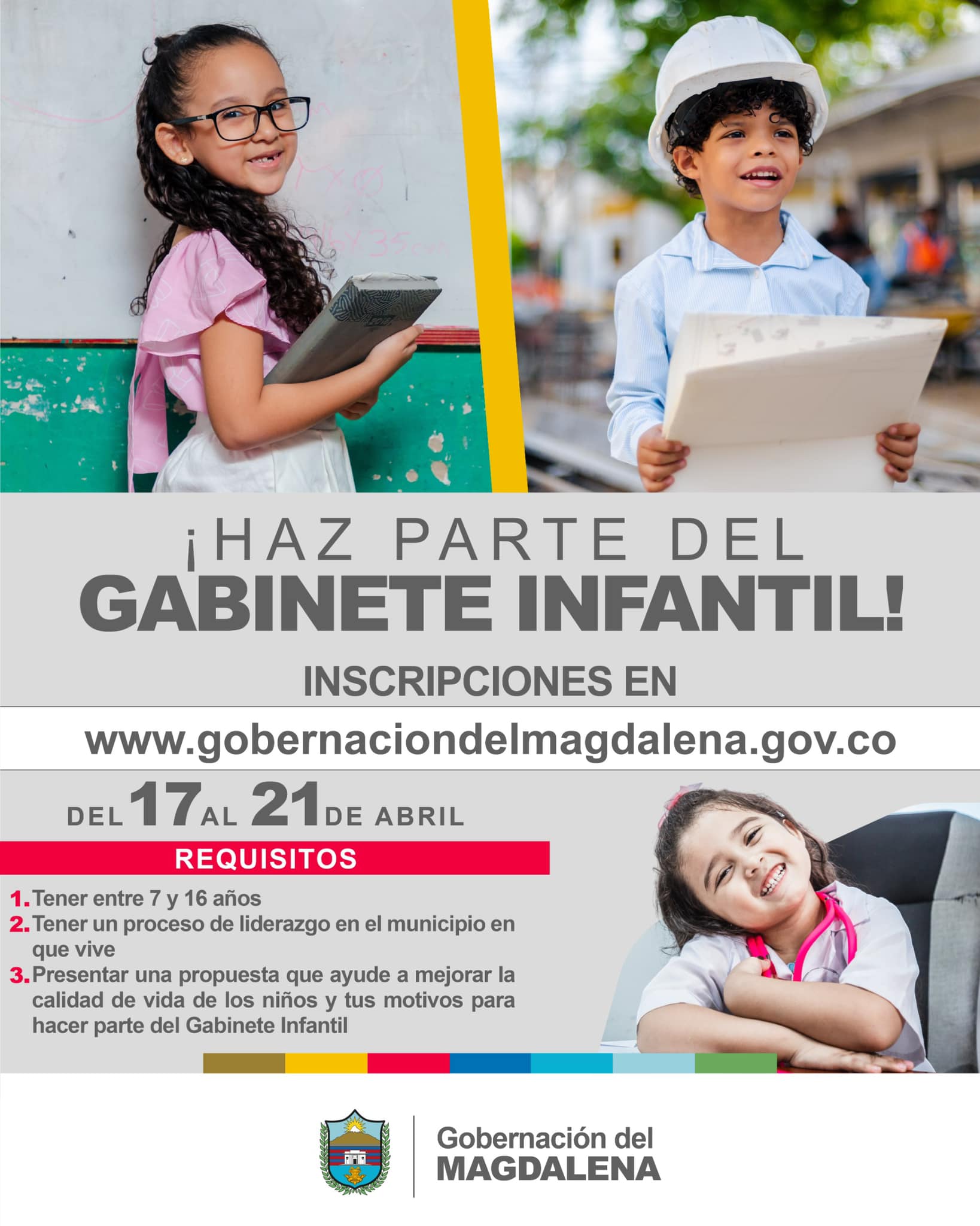 📣 ¡Niñas y niños del... - Gobernación del Magdalena | Facebook
