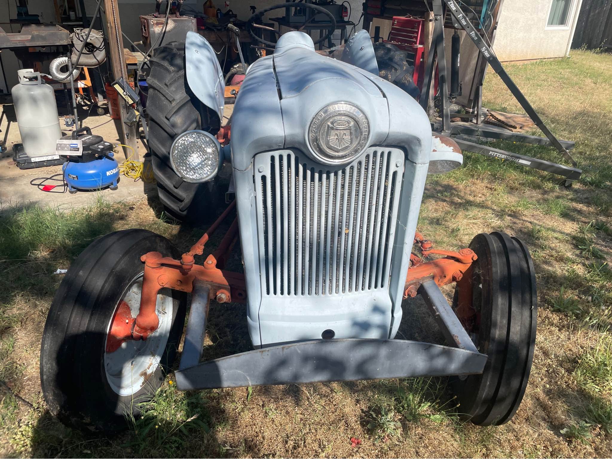 1953 Ford Golden Jubilee tractor. Hydraulics don’t work. Engine runs ...