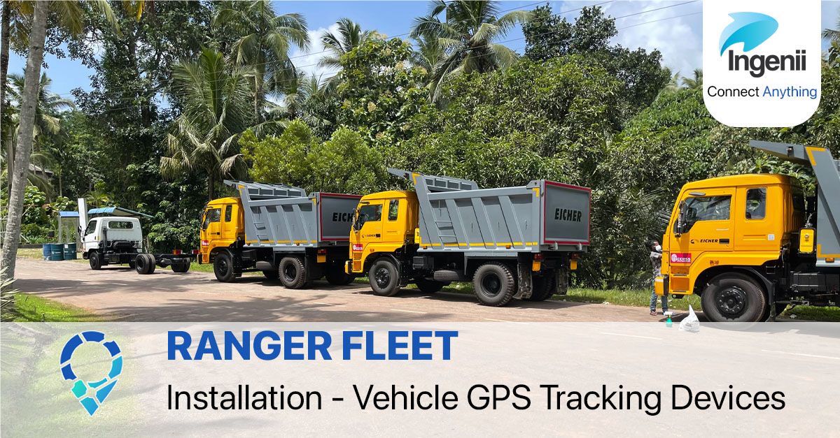 Ingenii - Installation Complete Ranger Fleet 💡Vehicle GPS location ...