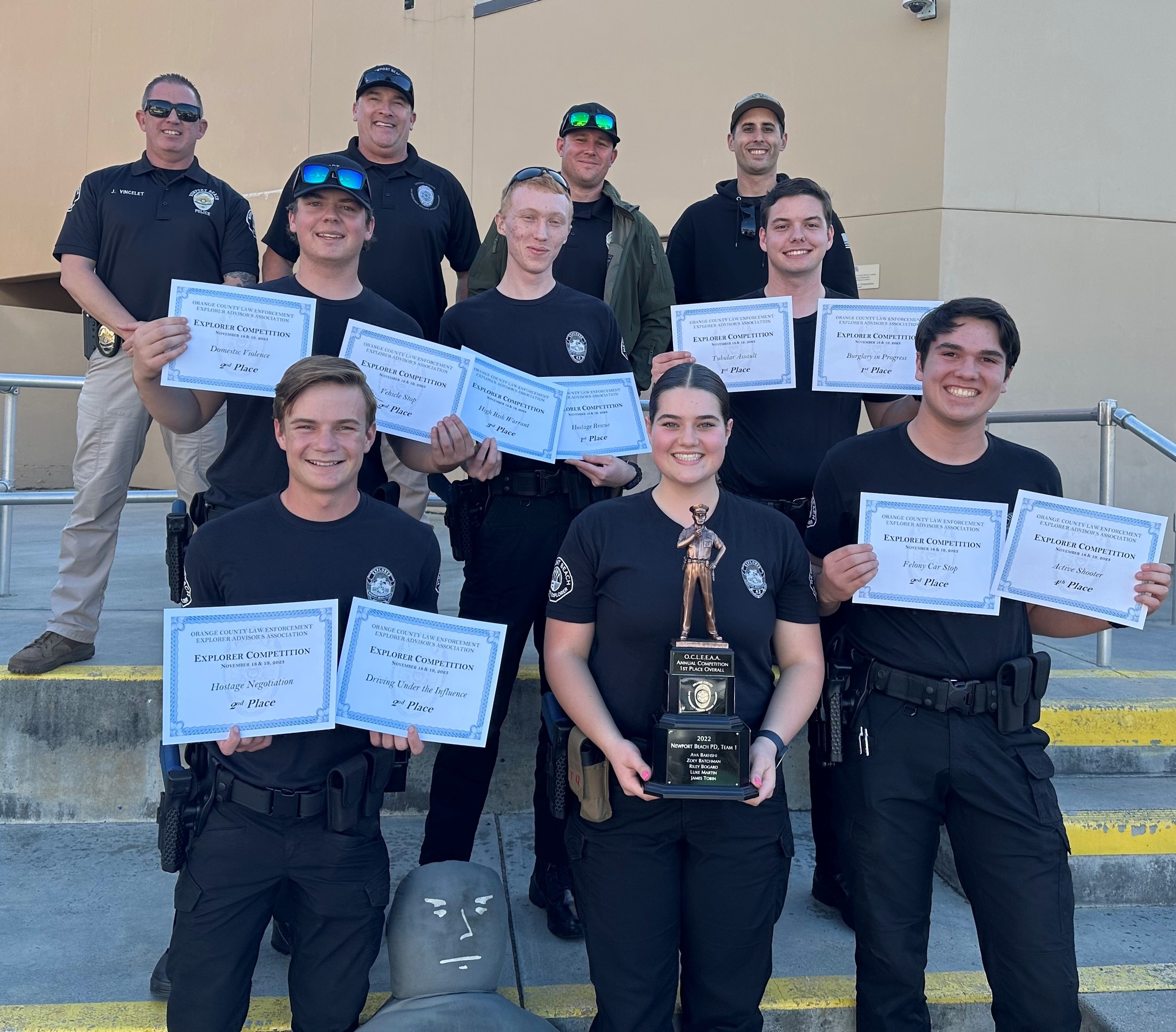 Newport - This past weekend, the Orange County Law Enforcement Explorer ...