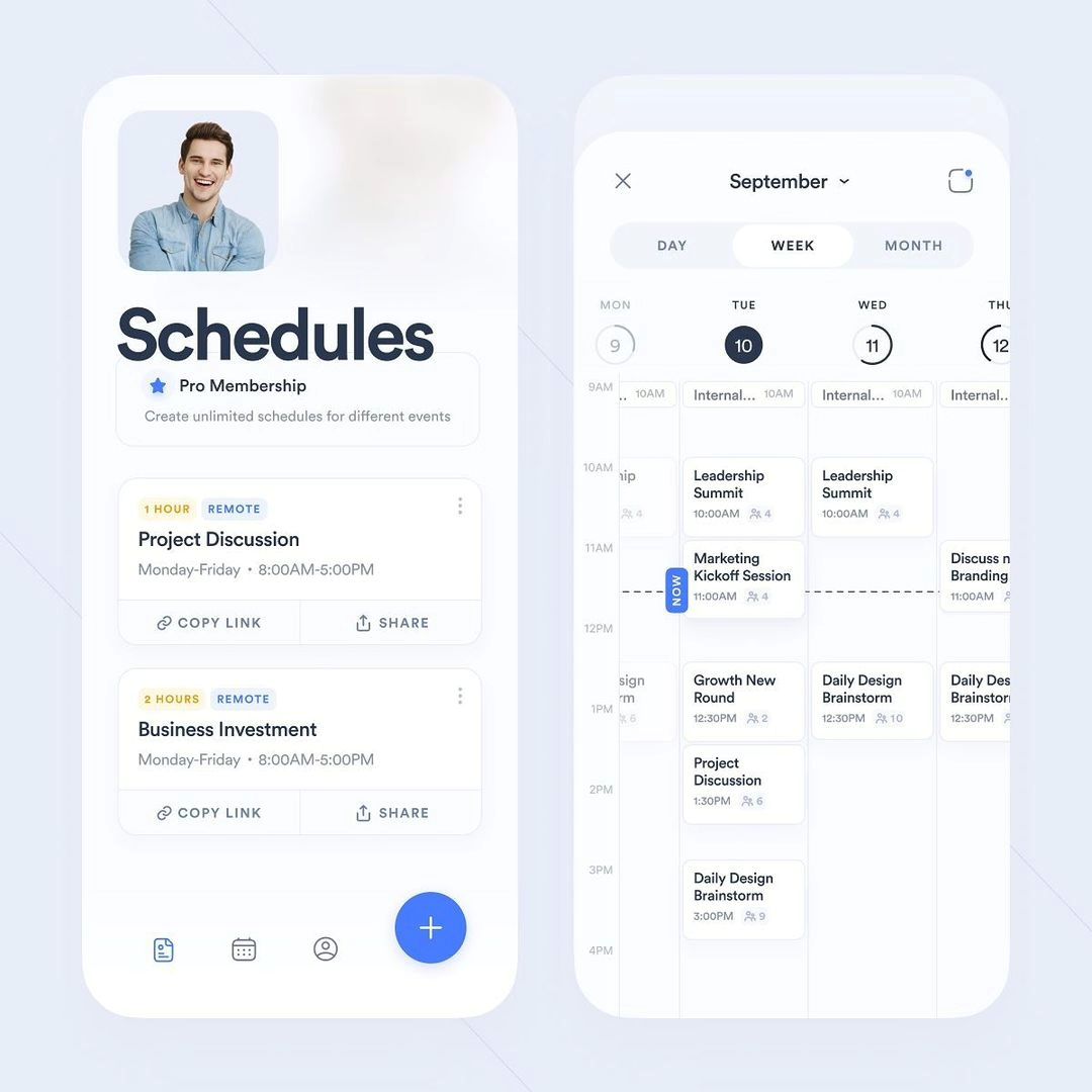 UI Bucket - 🗓️ Calendar Schedule and Management App by...