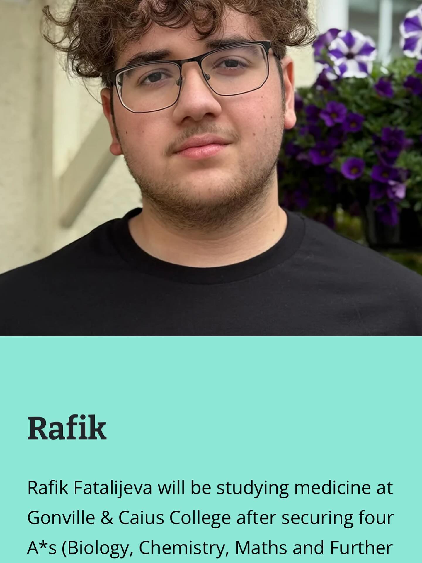 🎉Congratulations to Rafik... - Blue Coat School, Liverpool | Facebook
