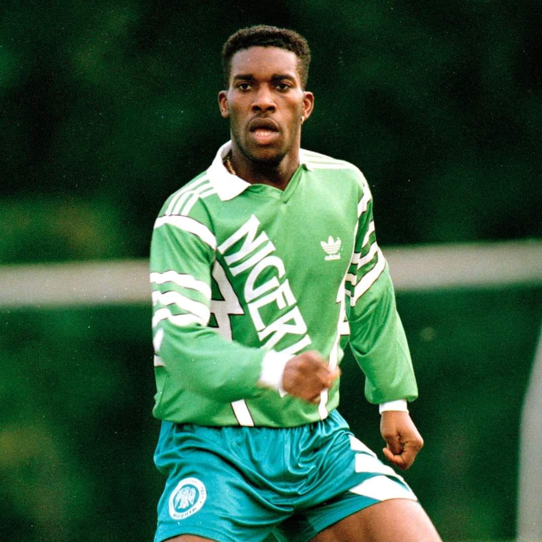 Here's Jay-Jay Okocha back in 1993 wearing one of the rarest