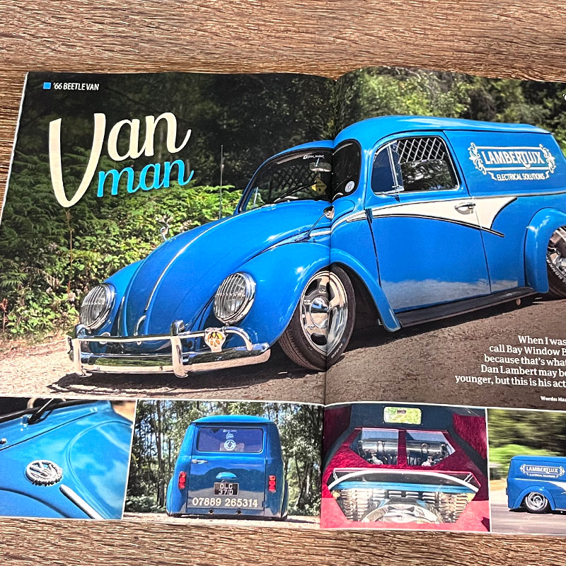 Magazine Throwback to October 2022 with Dan Lamberts stunning VW