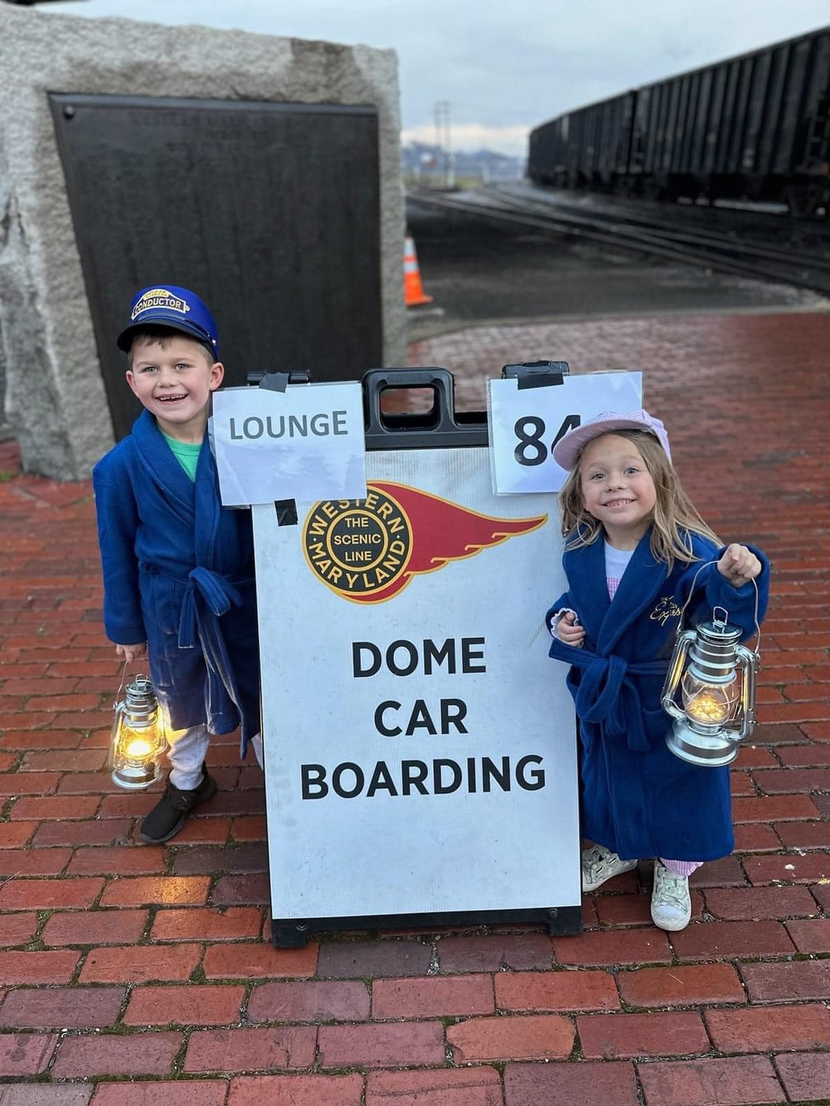 These two are ready for... - Western Maryland Scenic Railroad