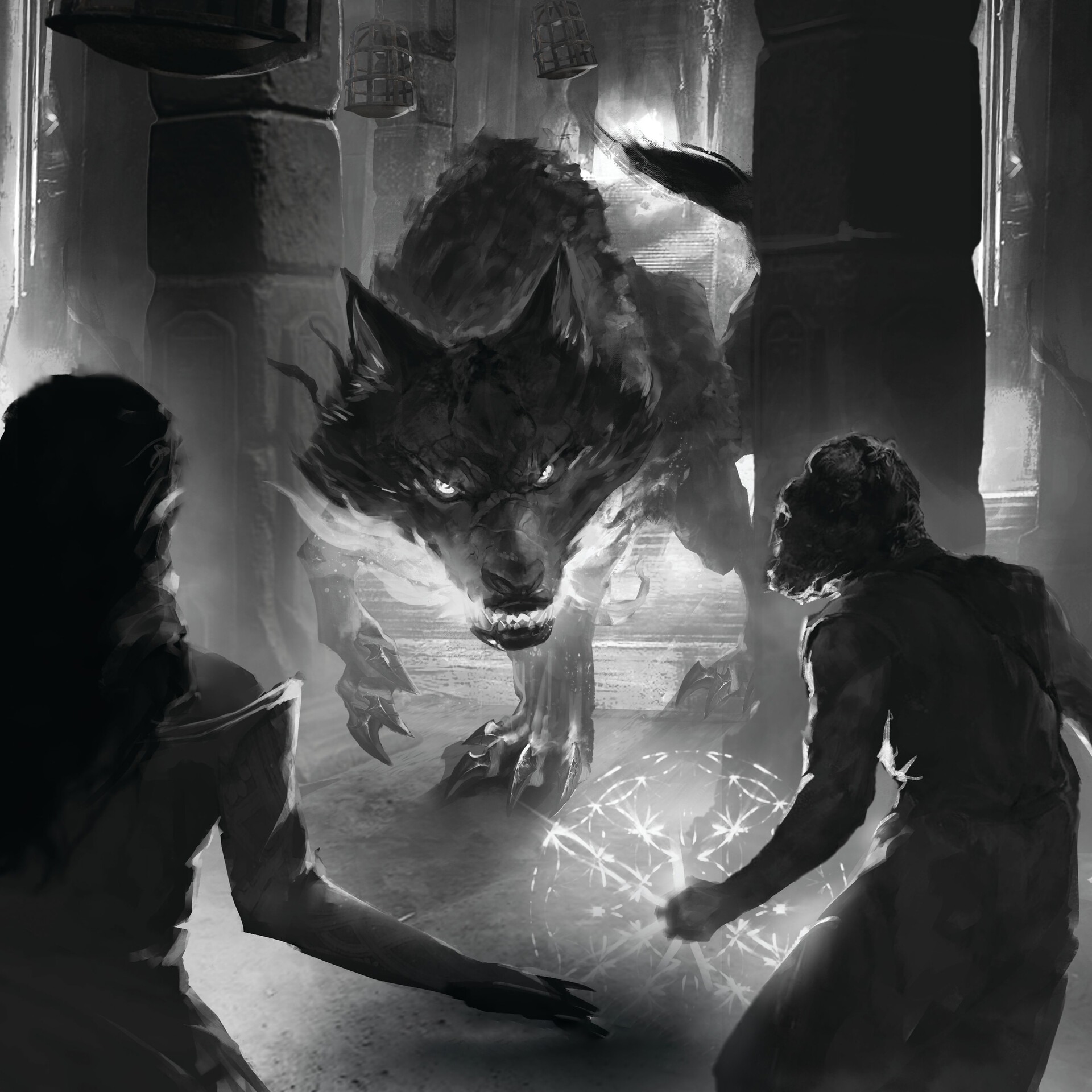 Tales from Tolkien's World | Carcharoth halted, and for a moment was ...
