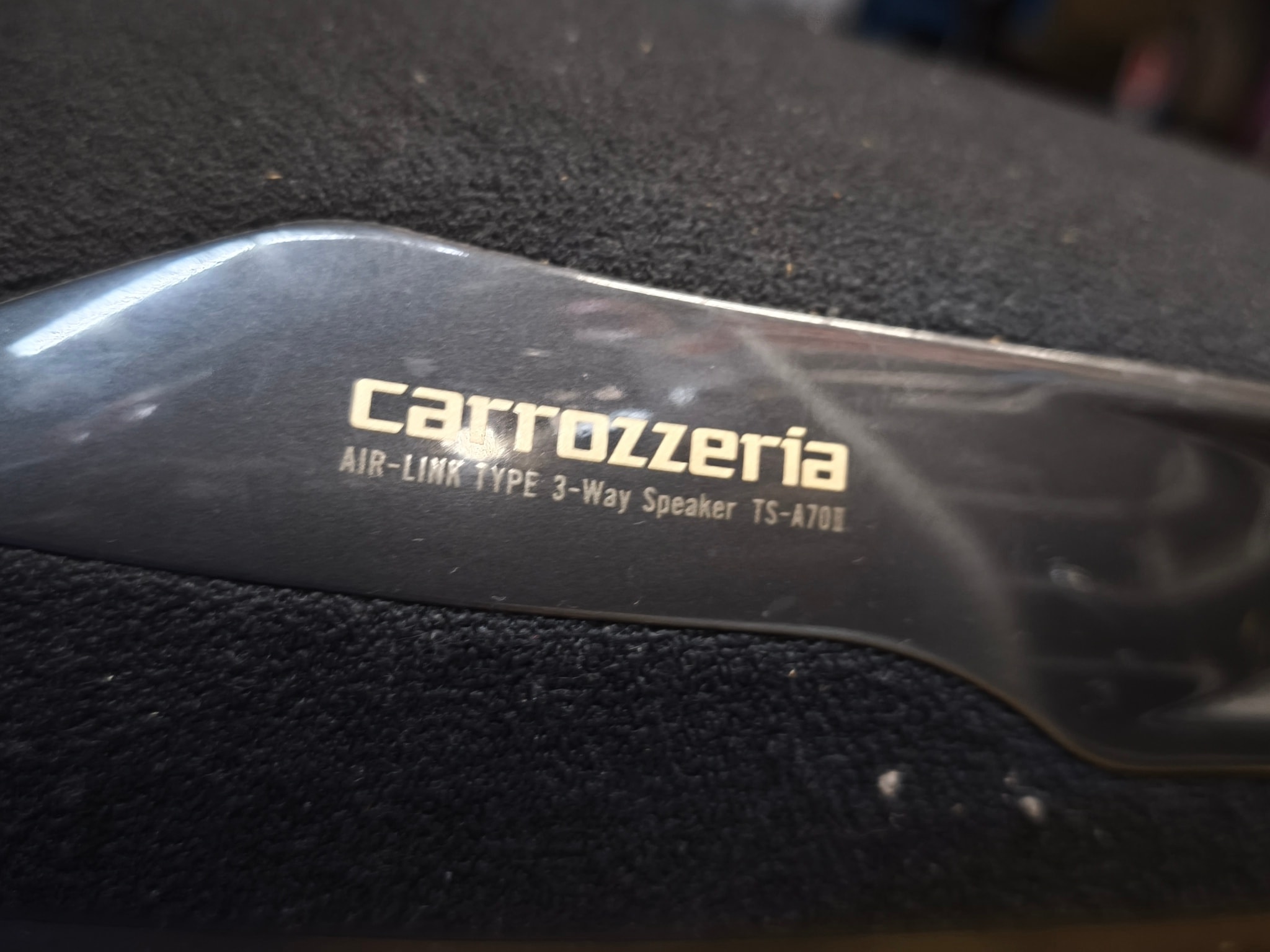 SOLD) Carrozzeria TS-A70II Illuminating backboard speaker japan 