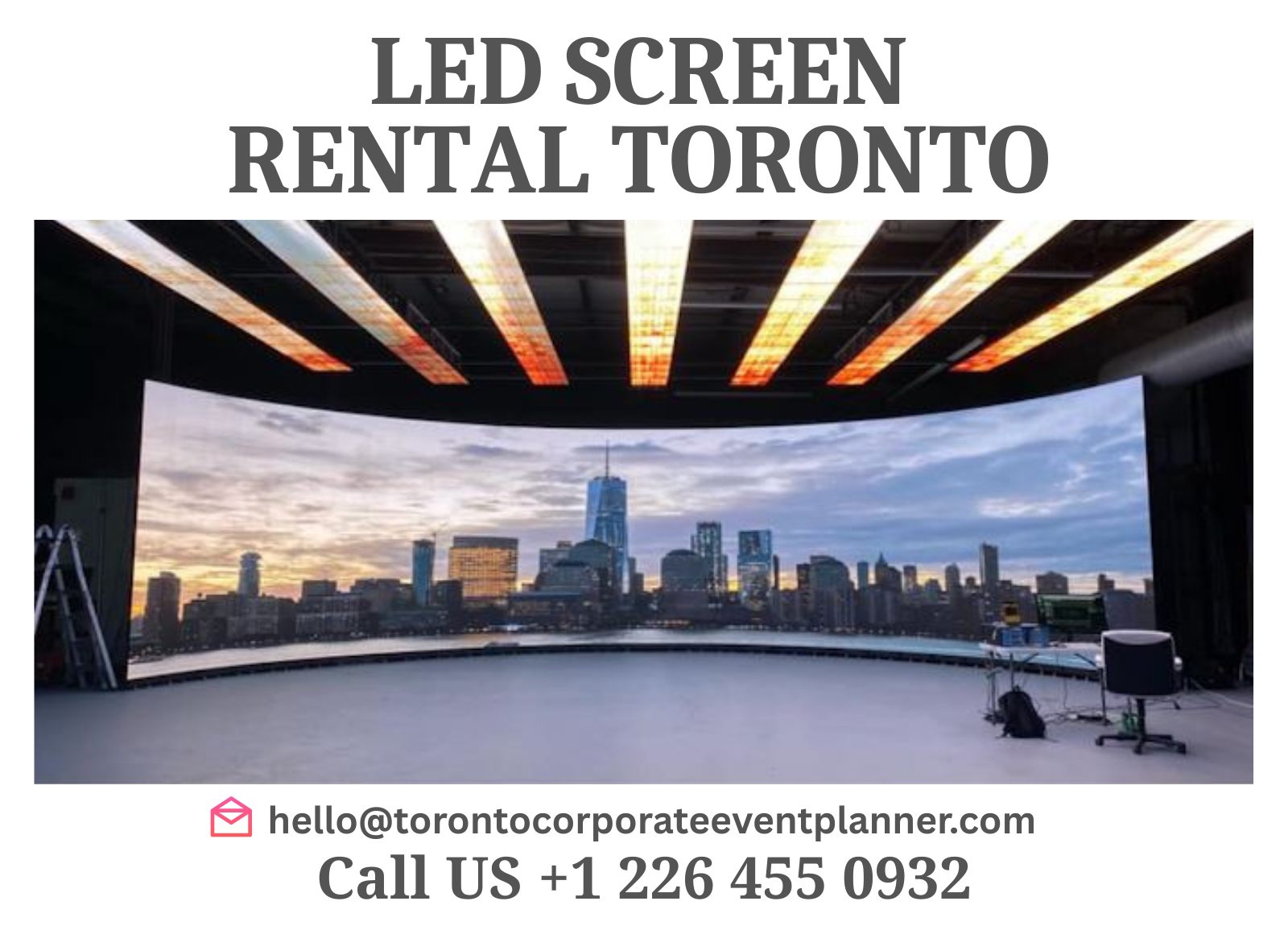 LED Screen Rental Toronto | Toronto ON