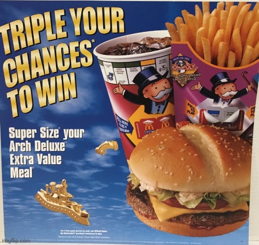 McDonald's Arch Deluxe promo in 1995!