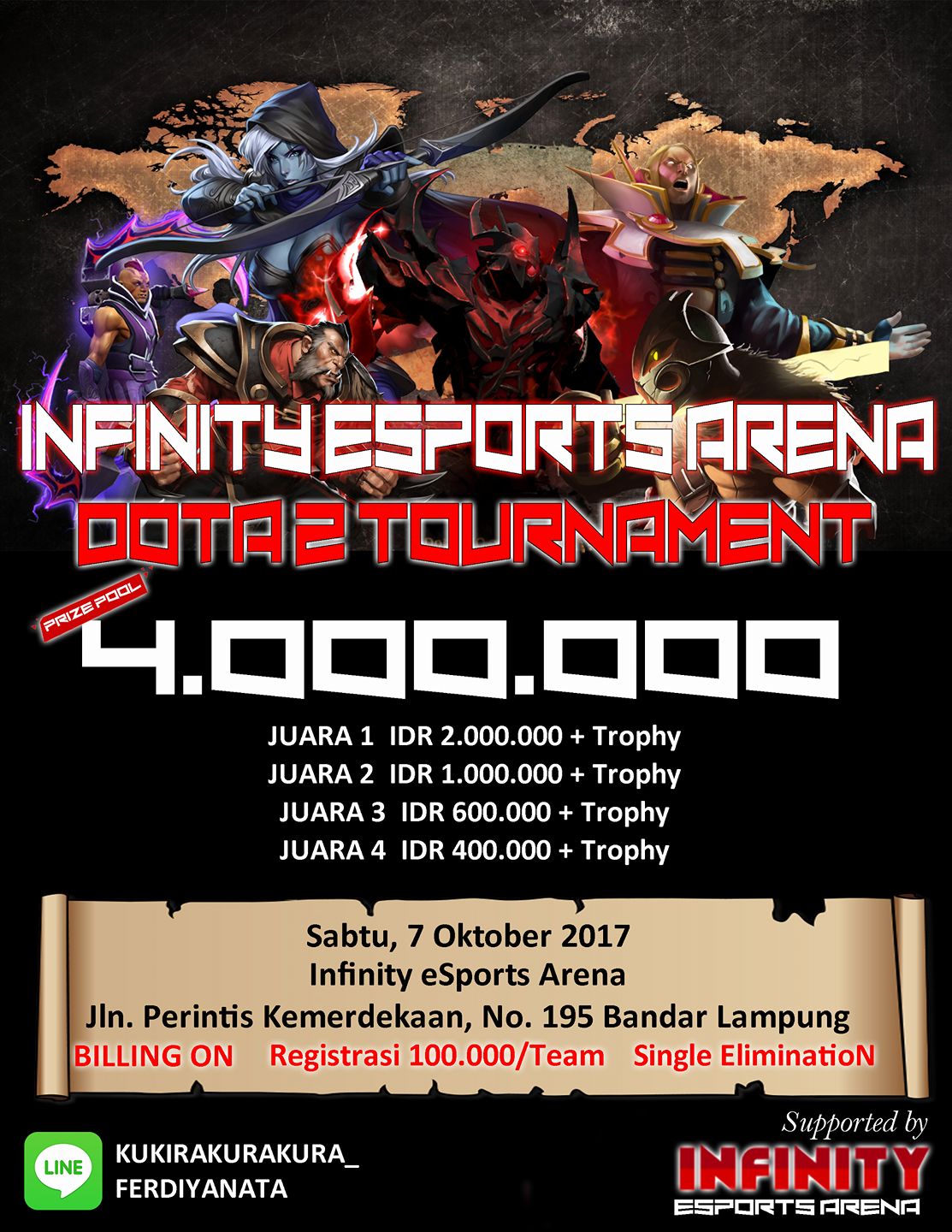 E-Sports DOTA 2 Lampung Community | Bandar Lampung