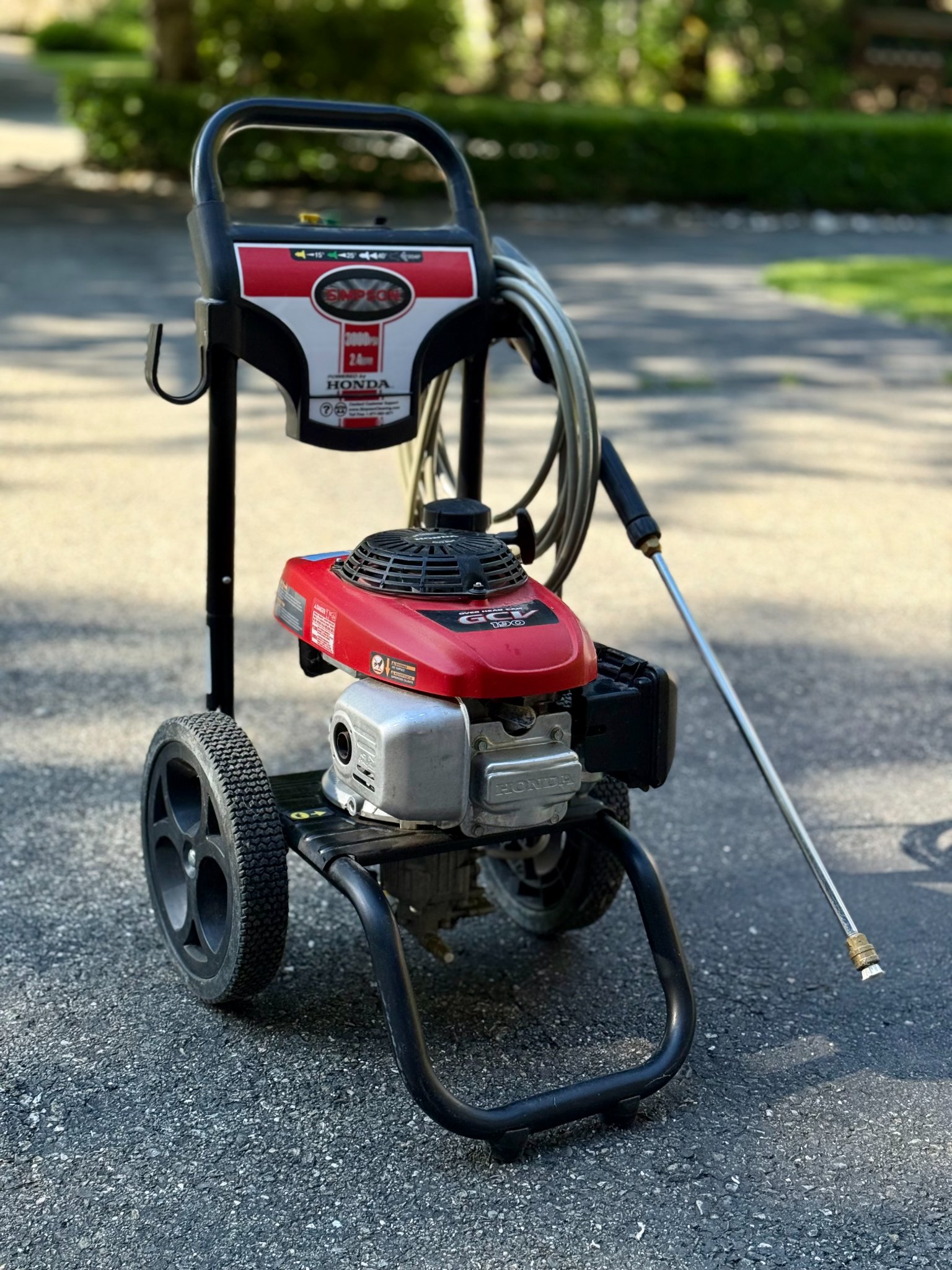 Simpson 3000 Psi Power Washer Wallpaper For Iphone