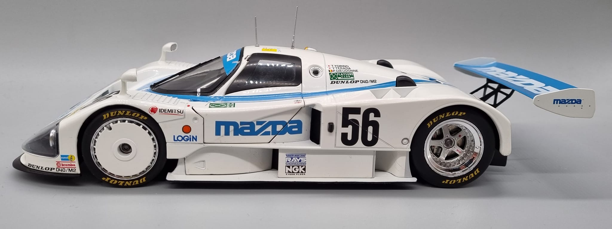 787B 1991 LM 京商 ASC No.18 MR-04W-LM マツダ