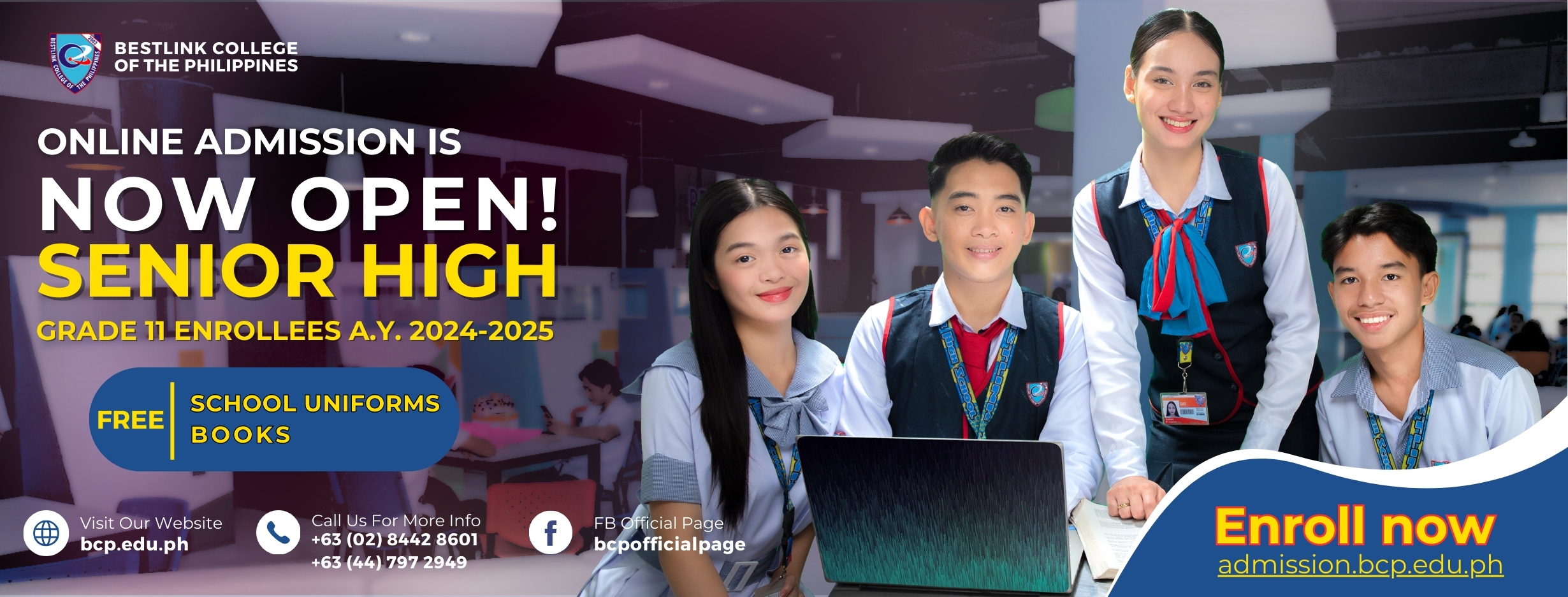 Bestlink - Online Admission is Now Open! Grade 11 Senior High School A ...