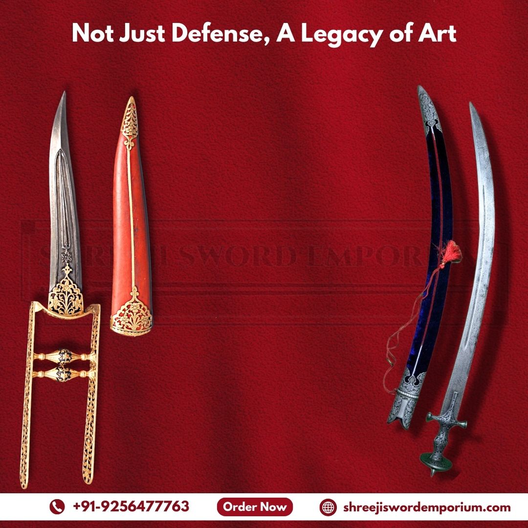 Royal - Step into history with this majestic Sword & Katar combo ...