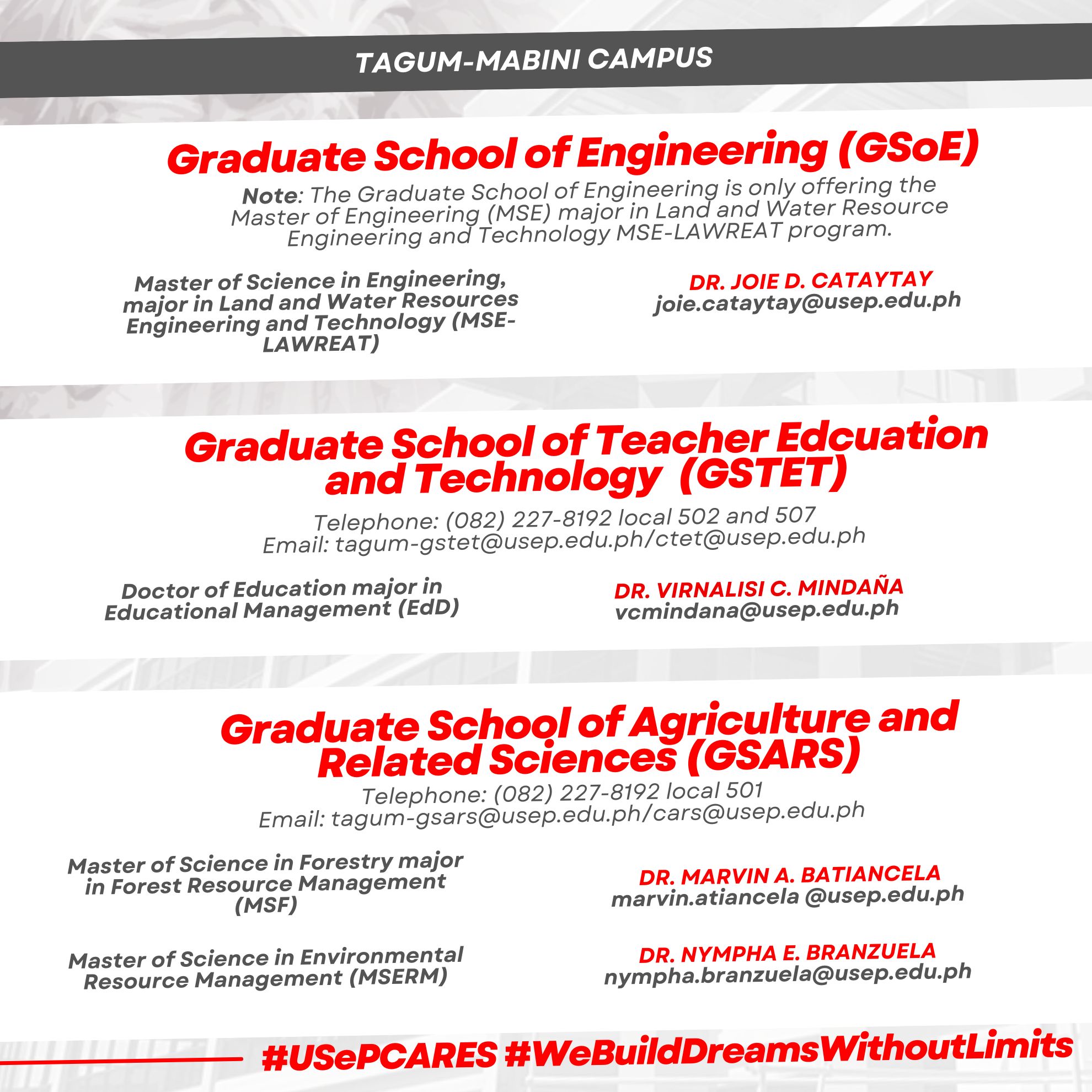 USeP - Office of... - USeP - Office of the Advanced Studies