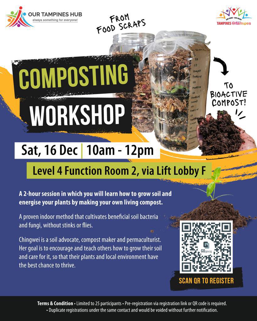 Did you know that composting is an easy... - Our Tampines Hub | Facebook