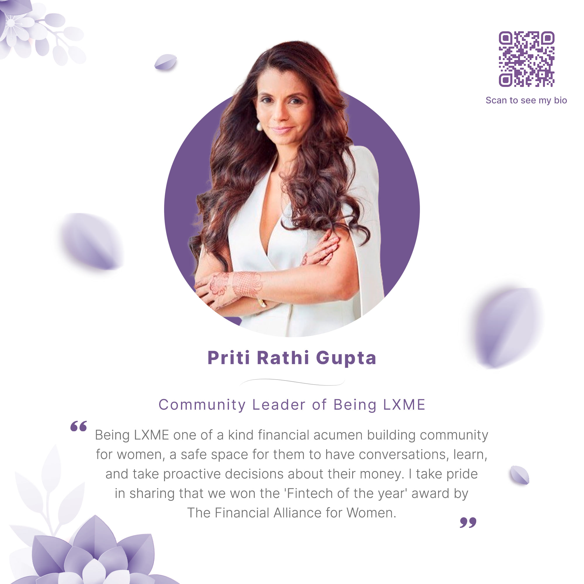 Convosight - ⚡Meet Prithi Rathi Gupta, Founder of Being... | Facebook